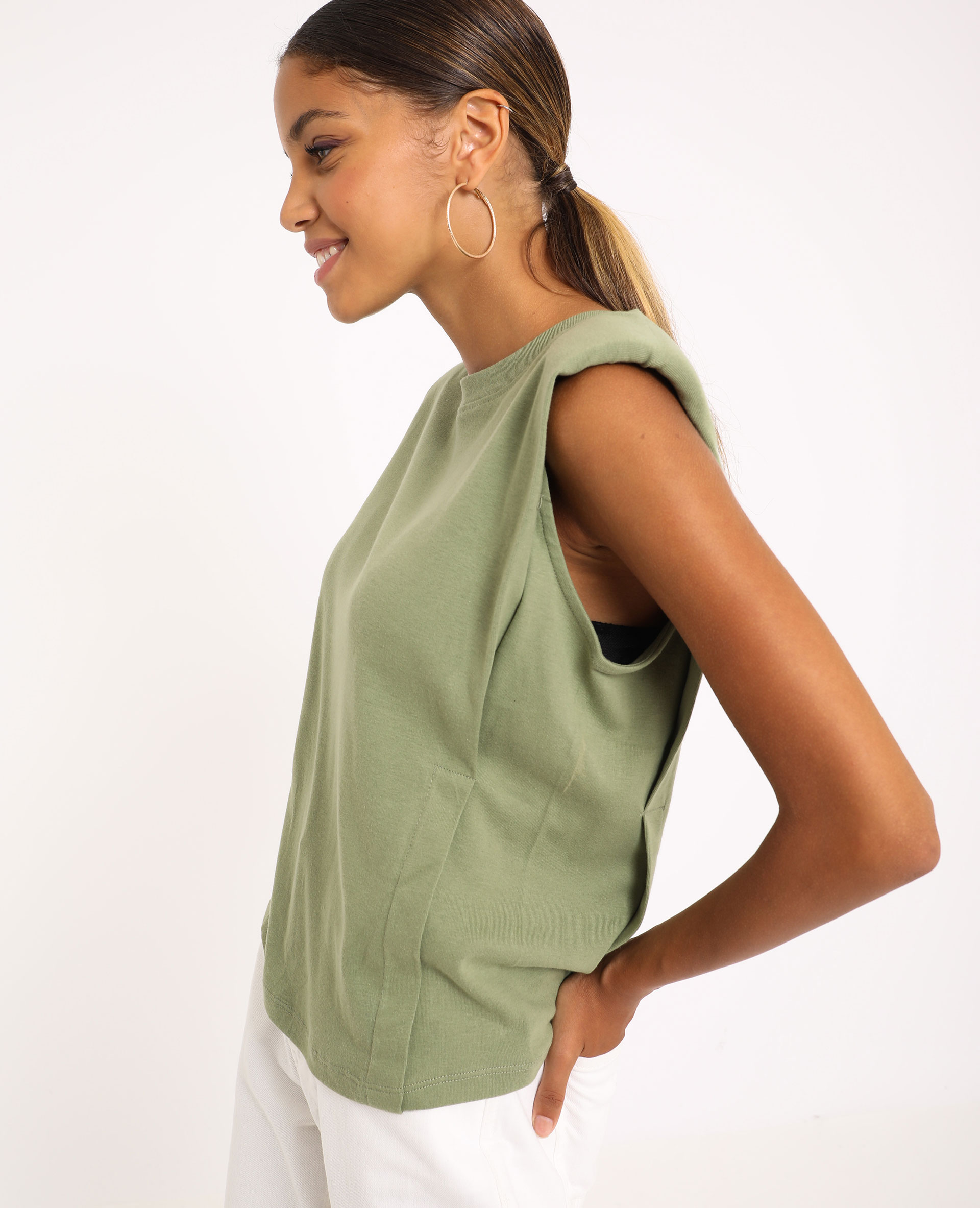 Tee shirt store épaulettes