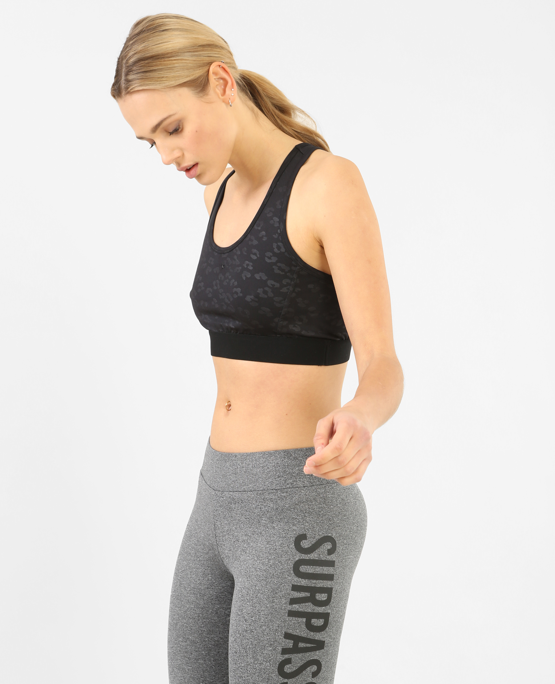 brassiere nike leopard