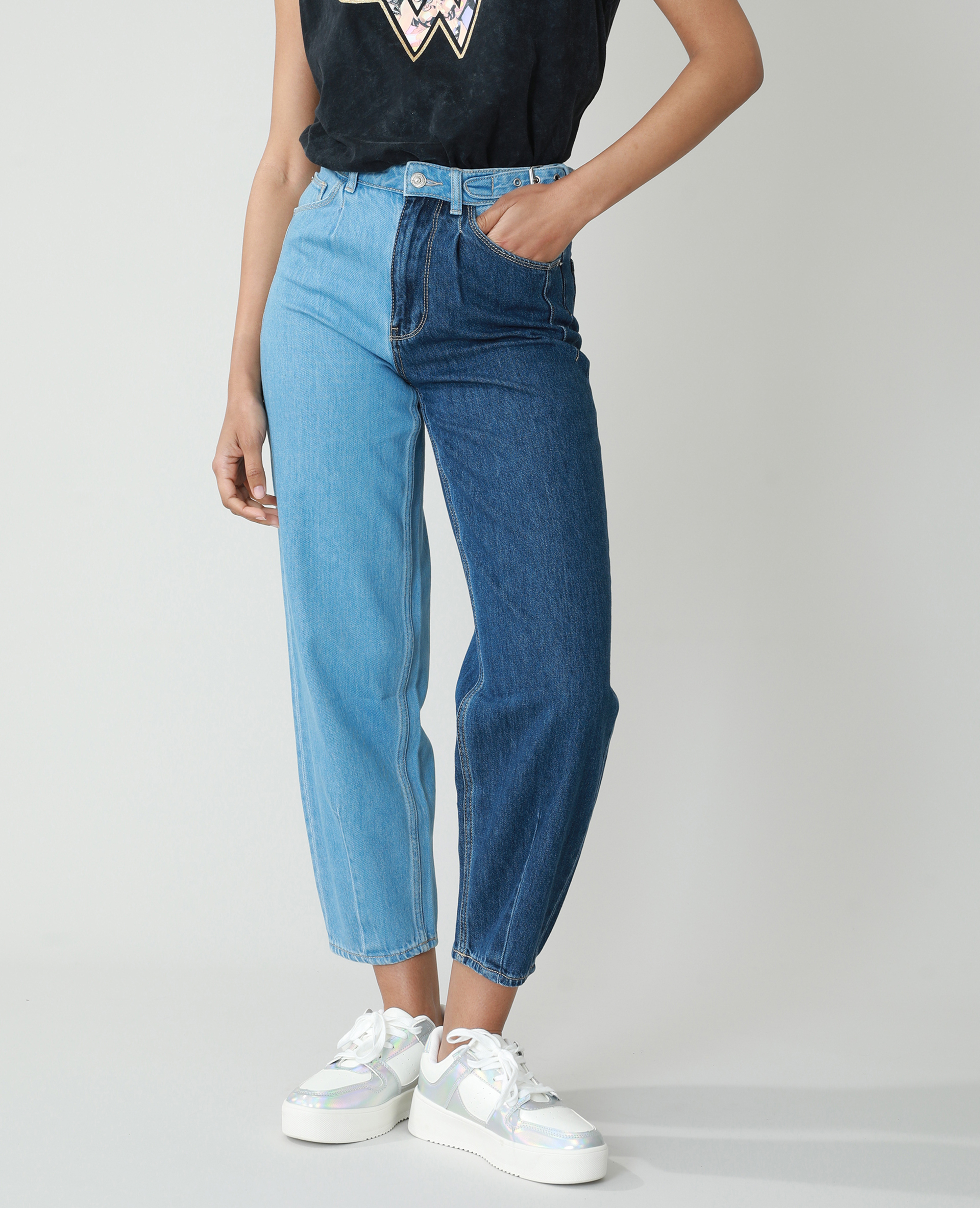 Jean sale slouchy pimkie