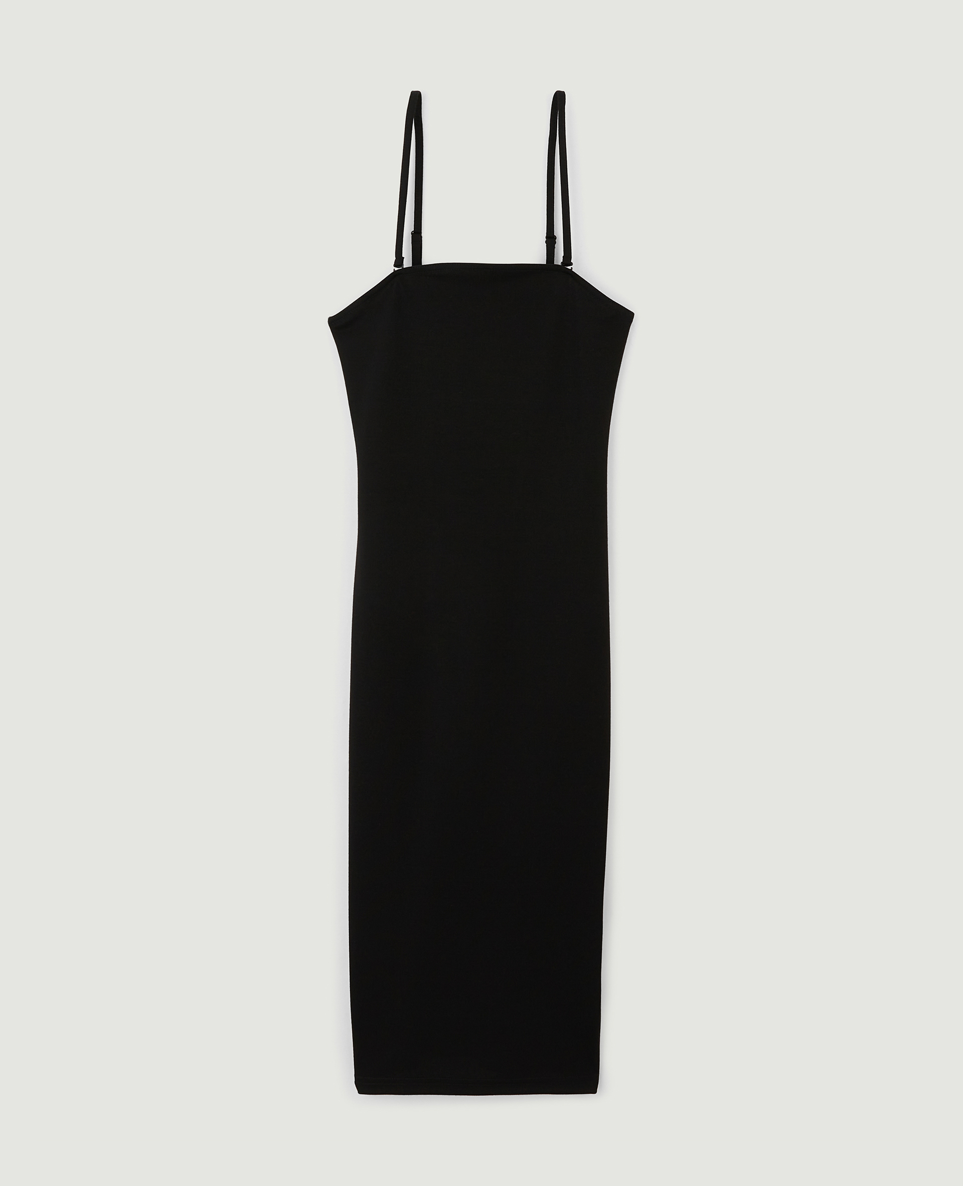 Robe moulante midi noir - Pimkie