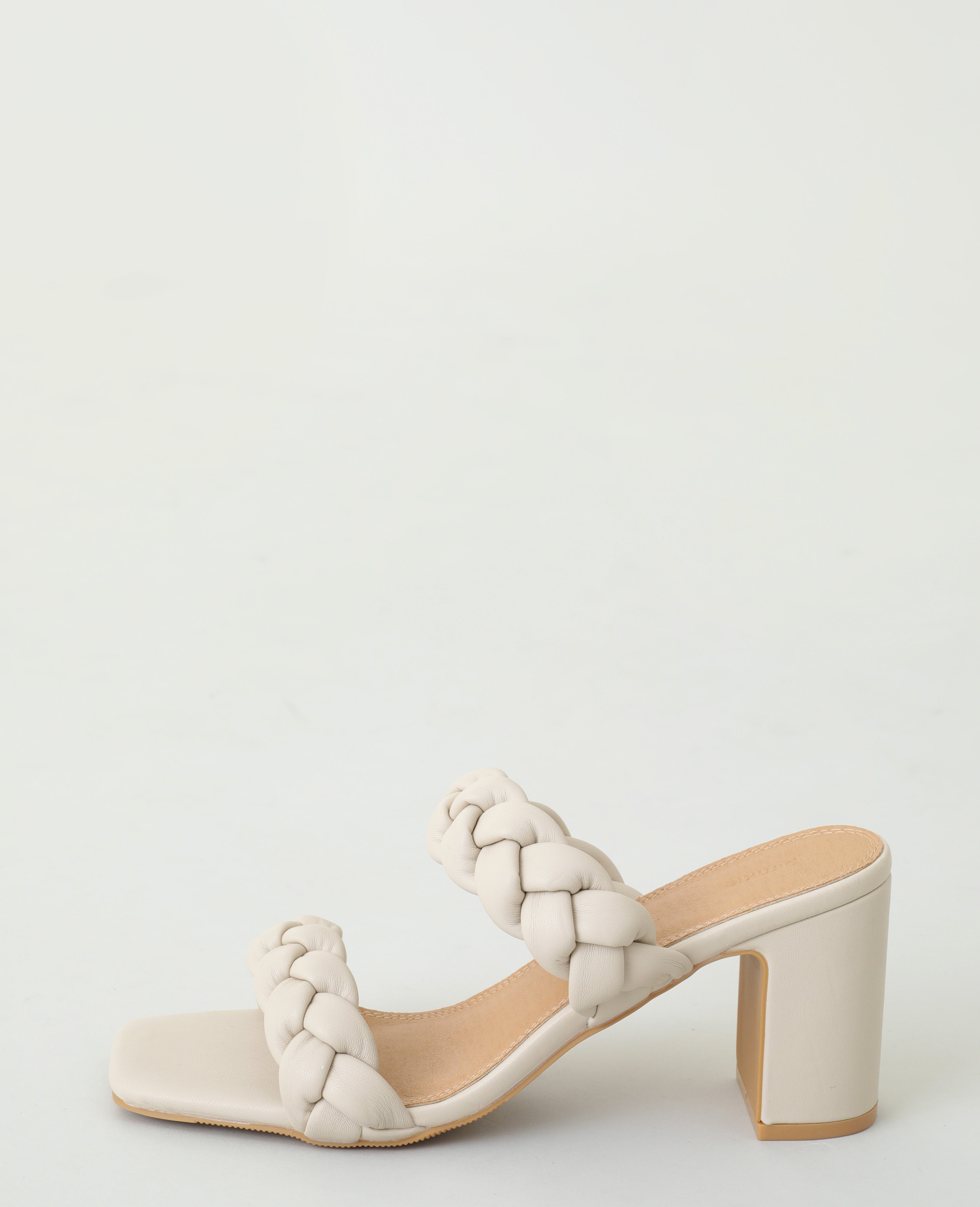 Mules talons tress es Pimkie