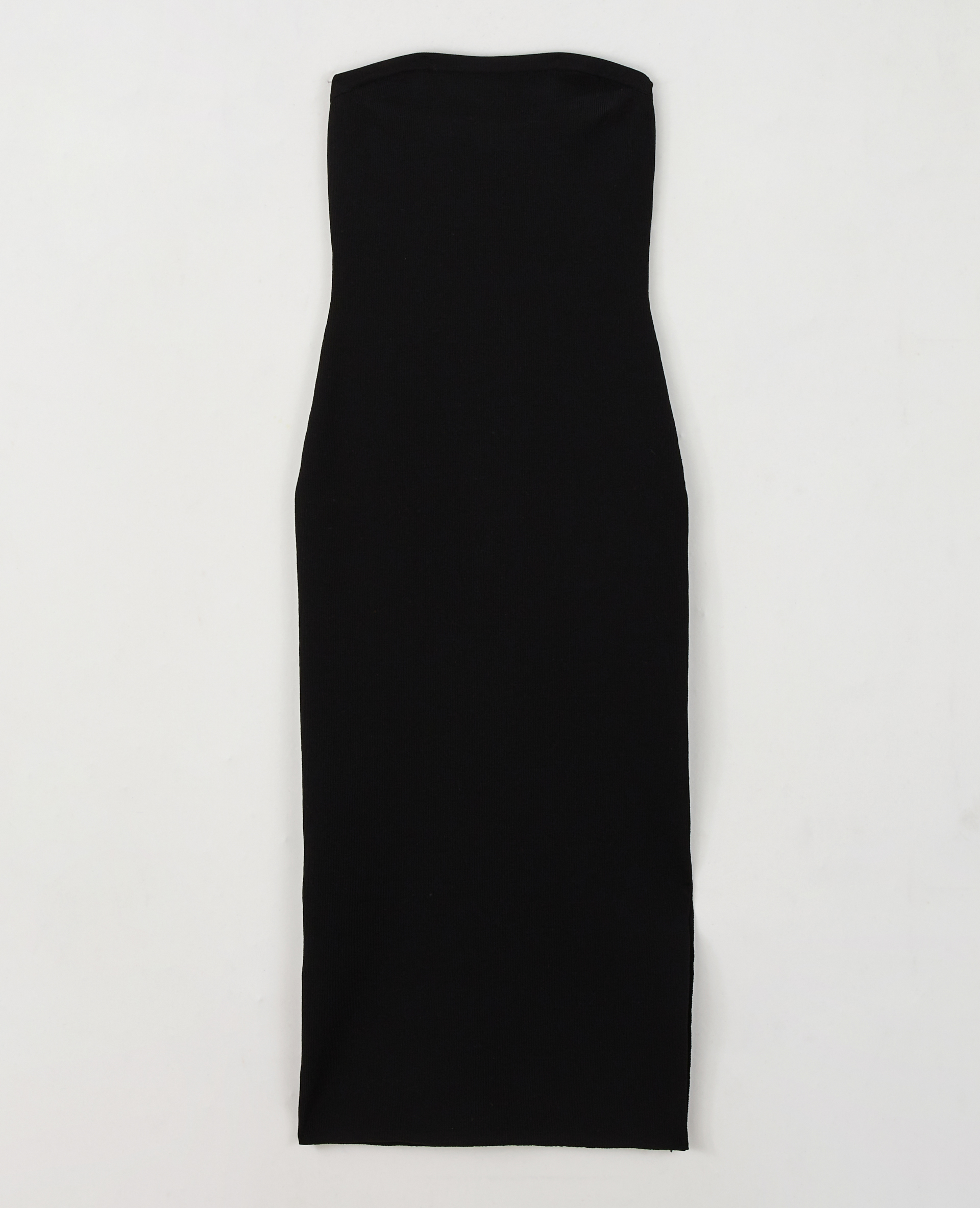Robe tube en maille noir - Pimkie