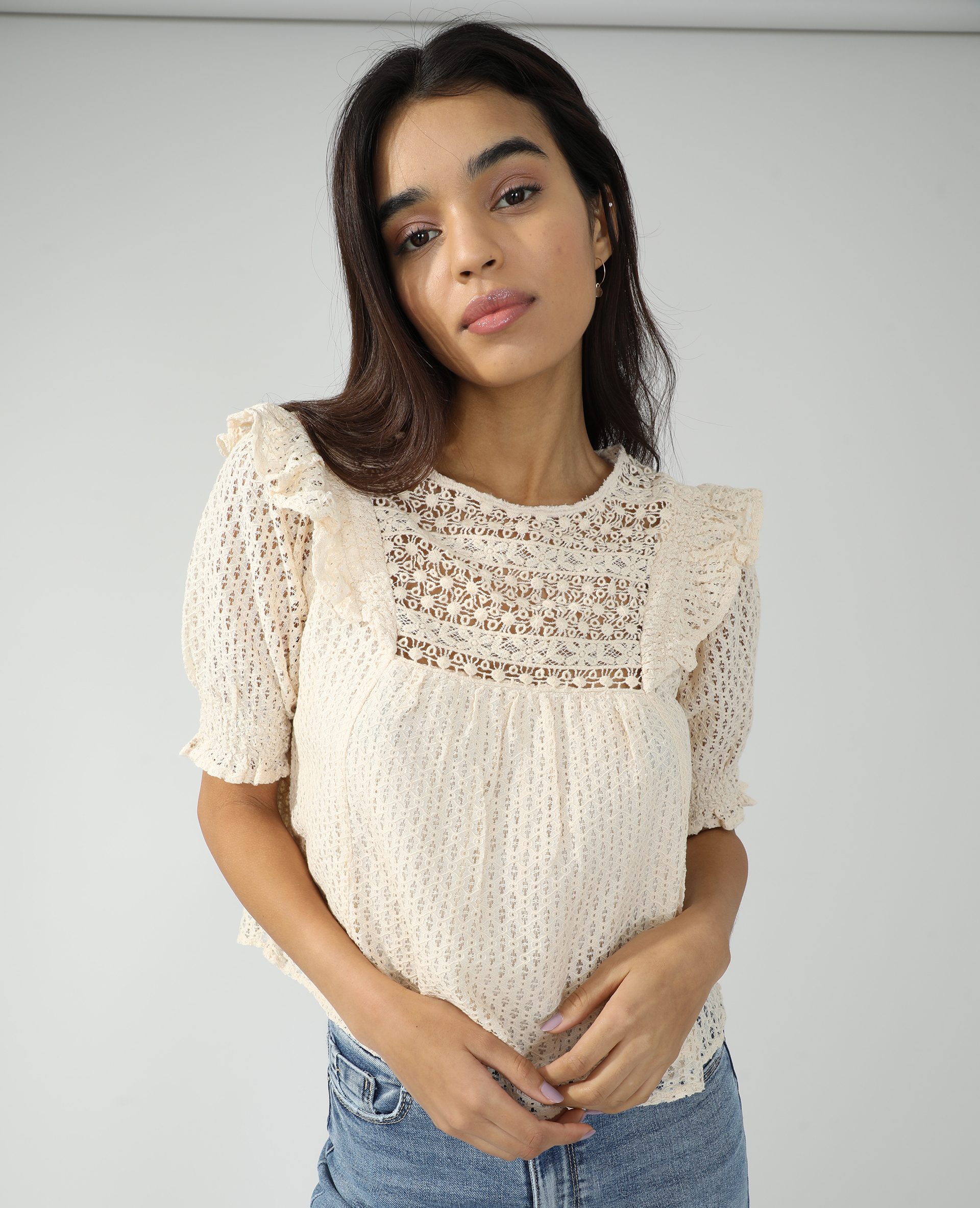 Blouse dentelle pimkie clearance