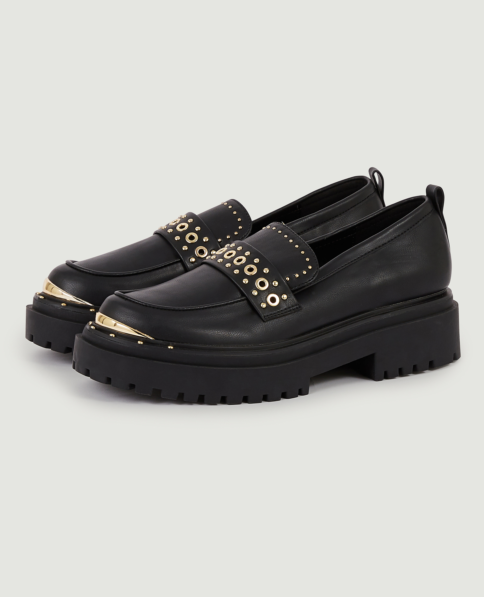 Mocassins cloutés noir - Pimkie