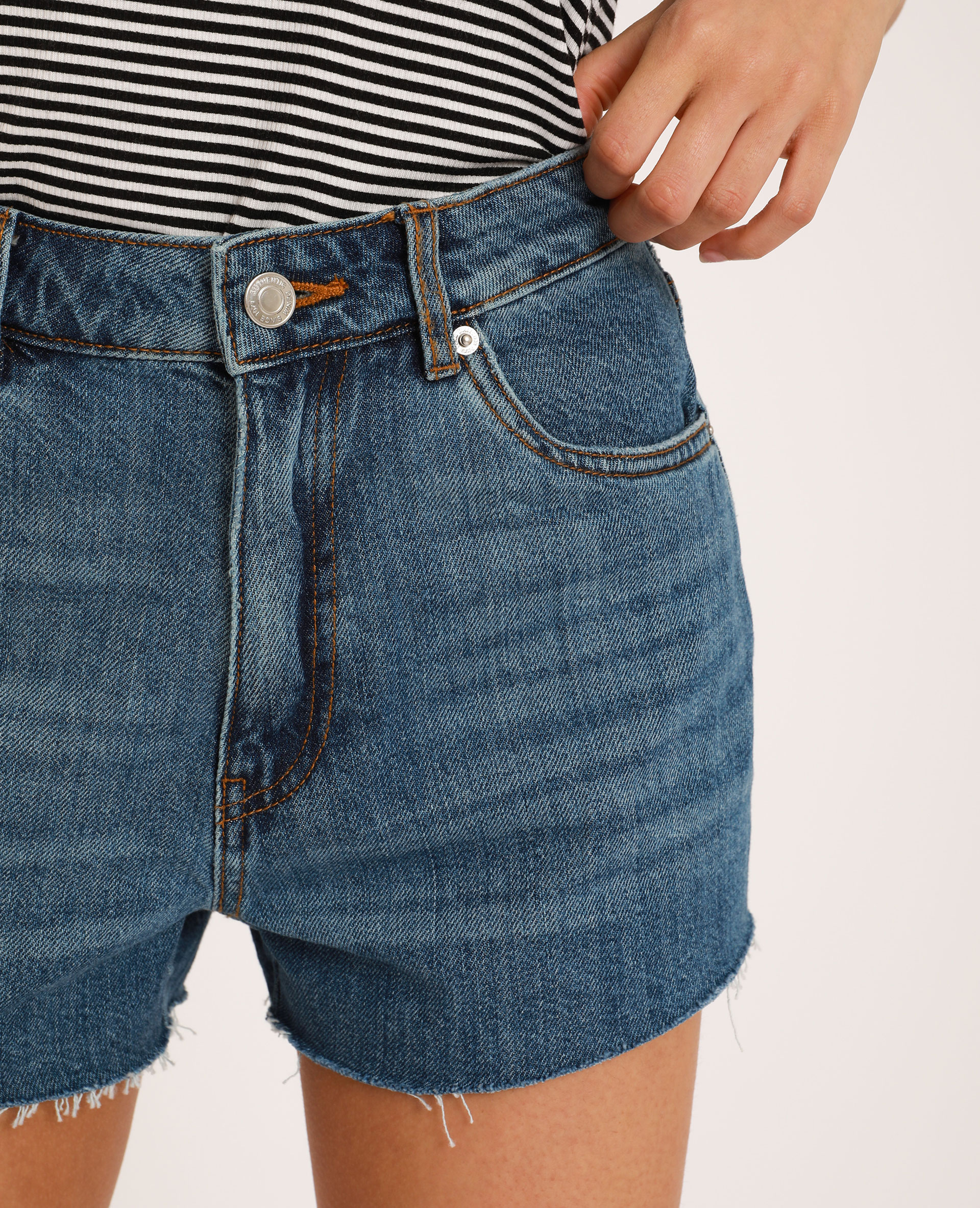 Short mom bleu denim - Pimkie