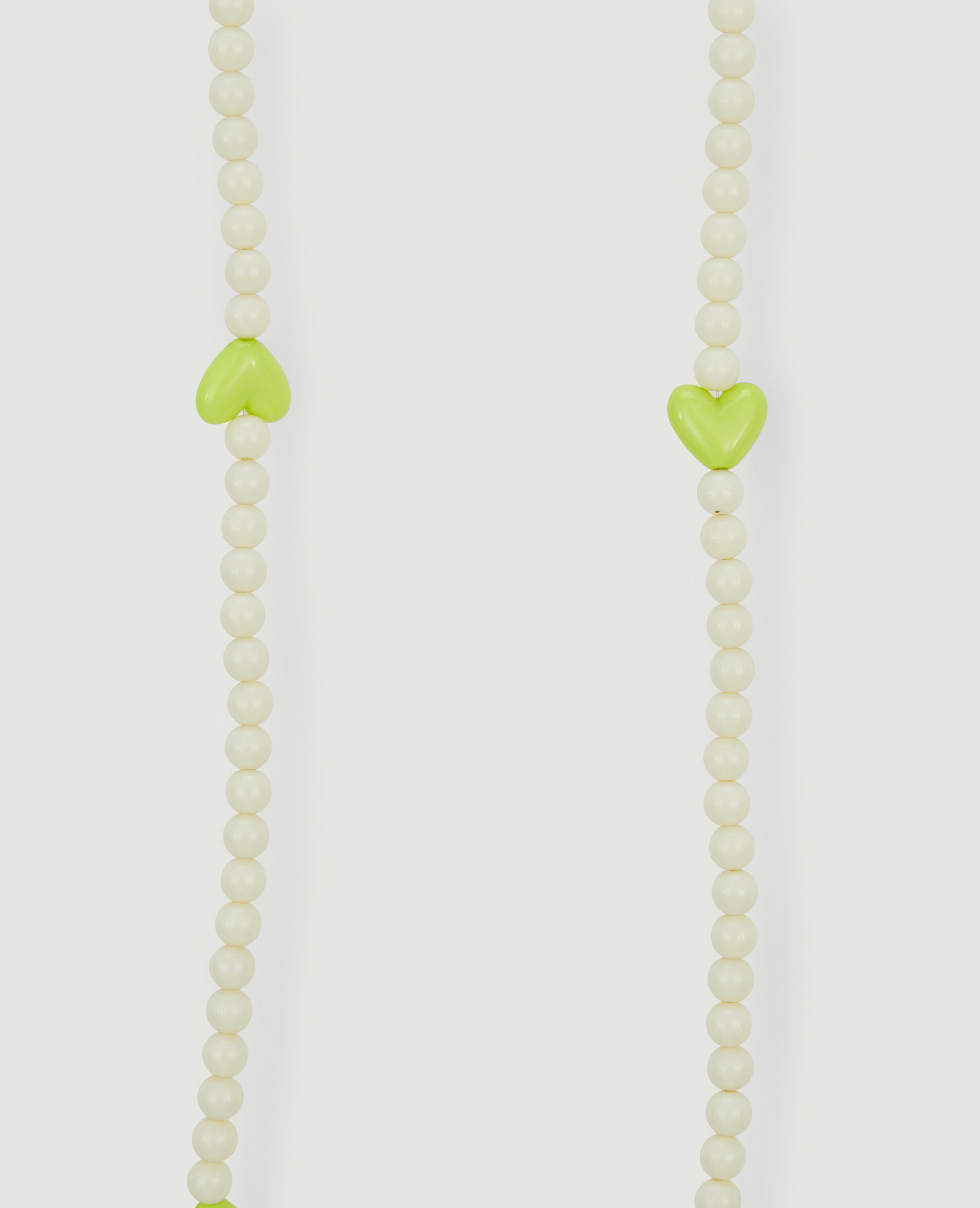 Bandoulière perles pour téléphone blanc - Pimkie