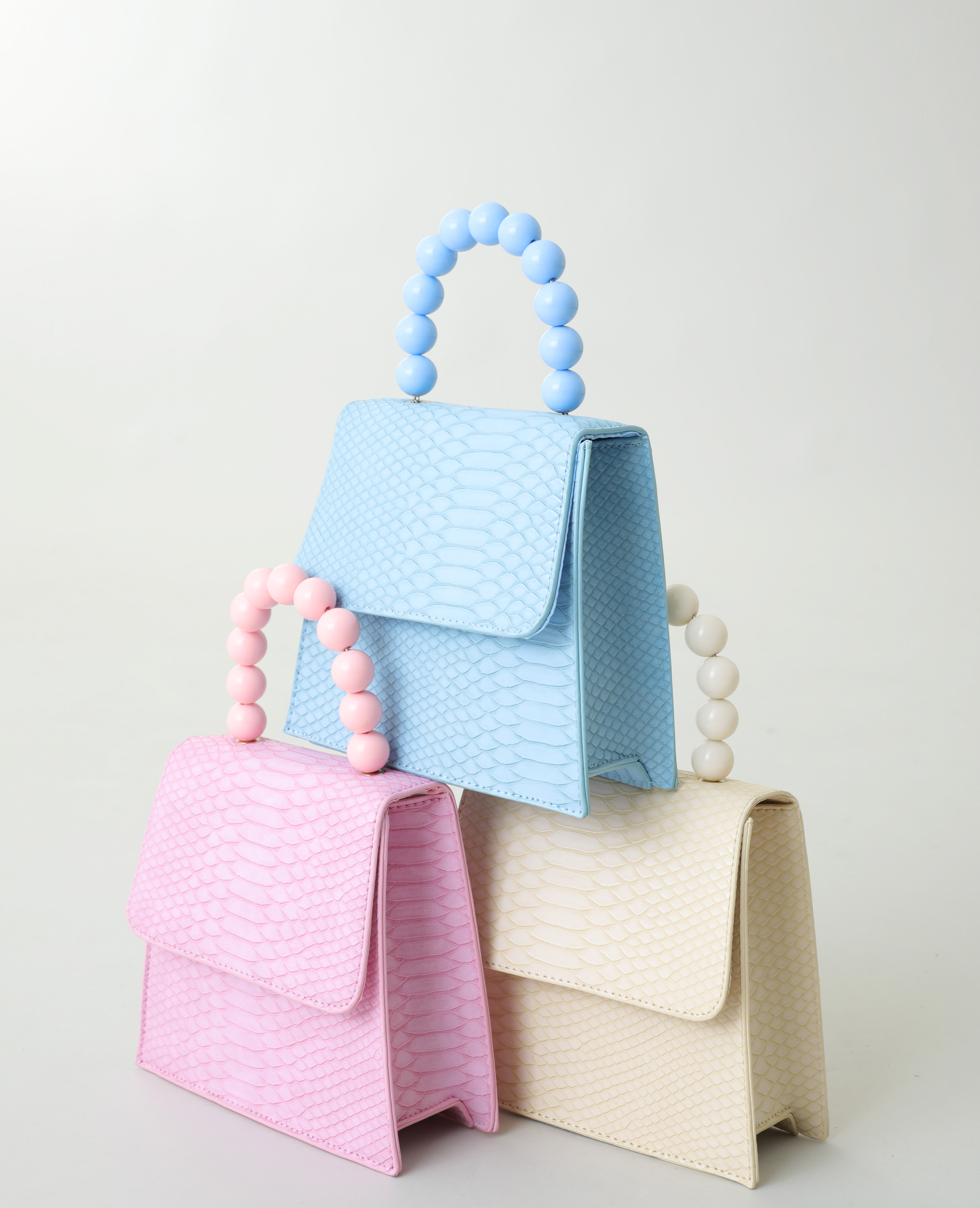 Sac à main perle rose clair - Pimkie