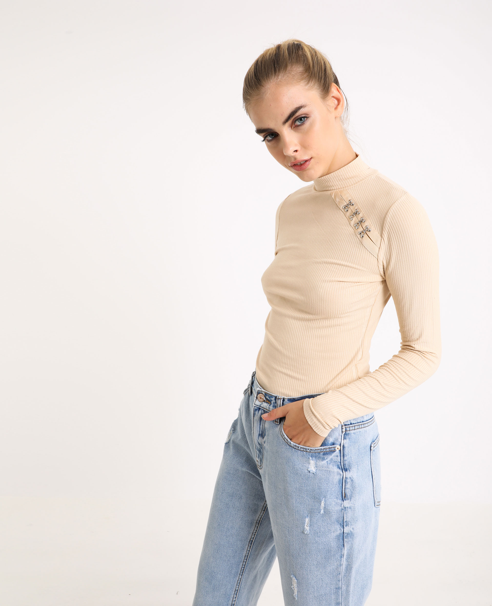 Sous pull col montant