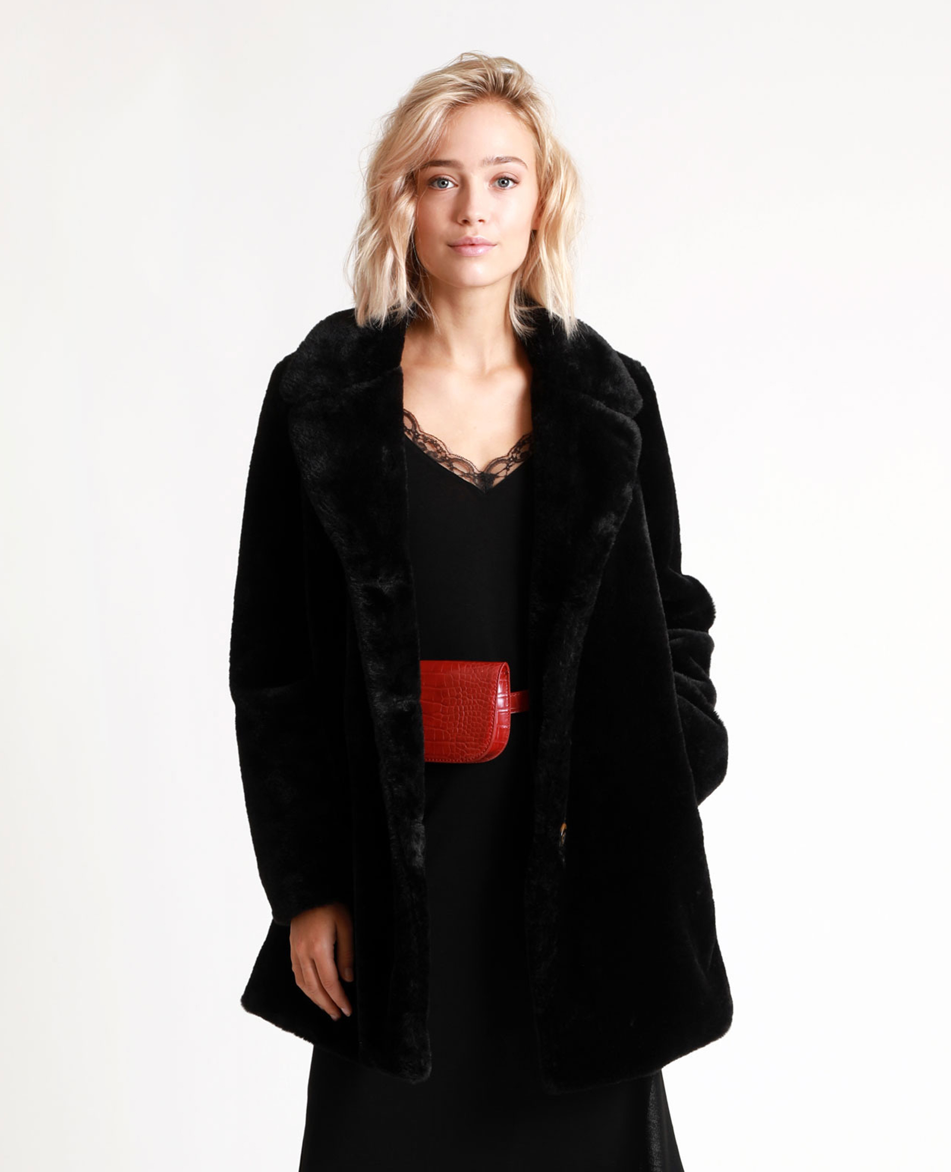 Manteau fausse deals fourrure femme pimkie