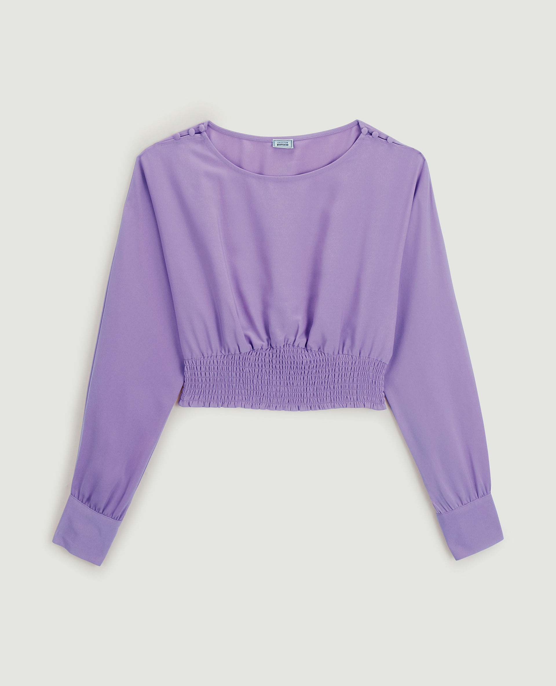 Blouse avec manches chauve-souris violet - Pimkie
