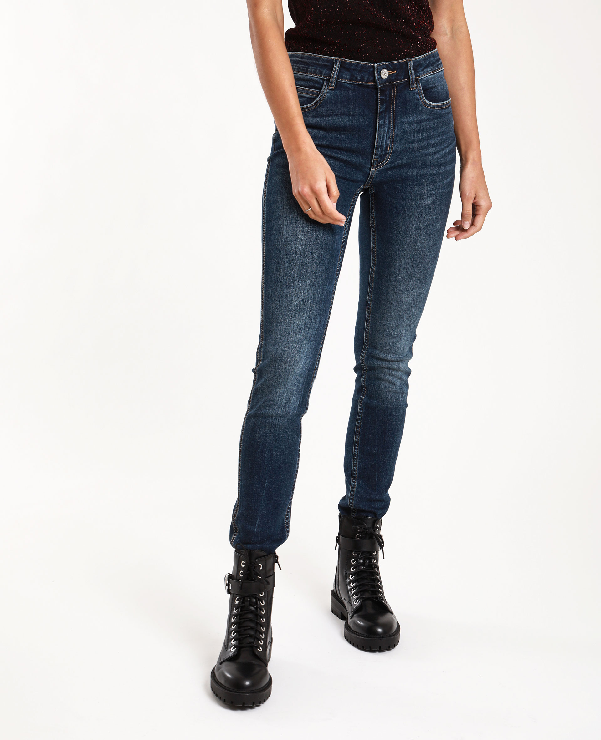 Jean push up mid waist