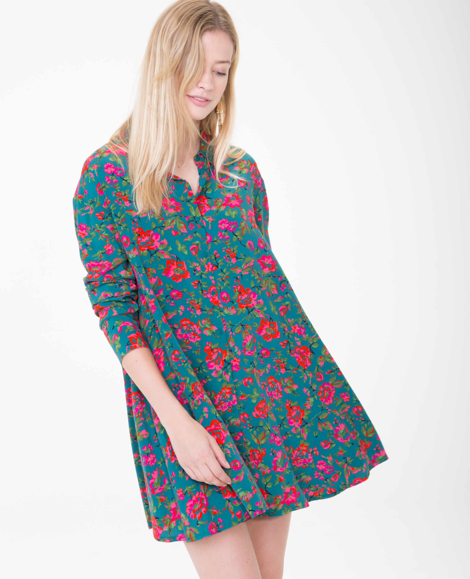 Robe best sale chemise imprimée
