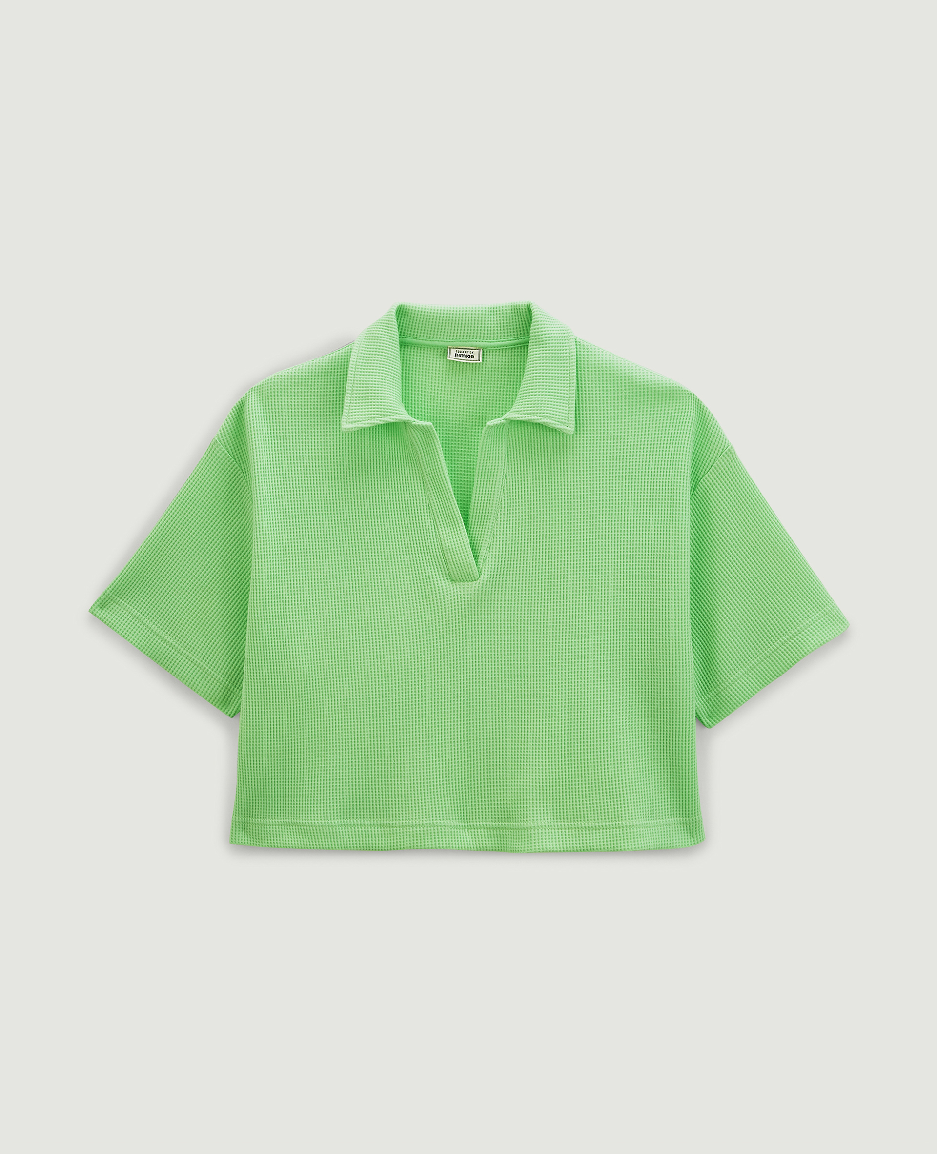 Polo oversize cropped vert - Pimkie