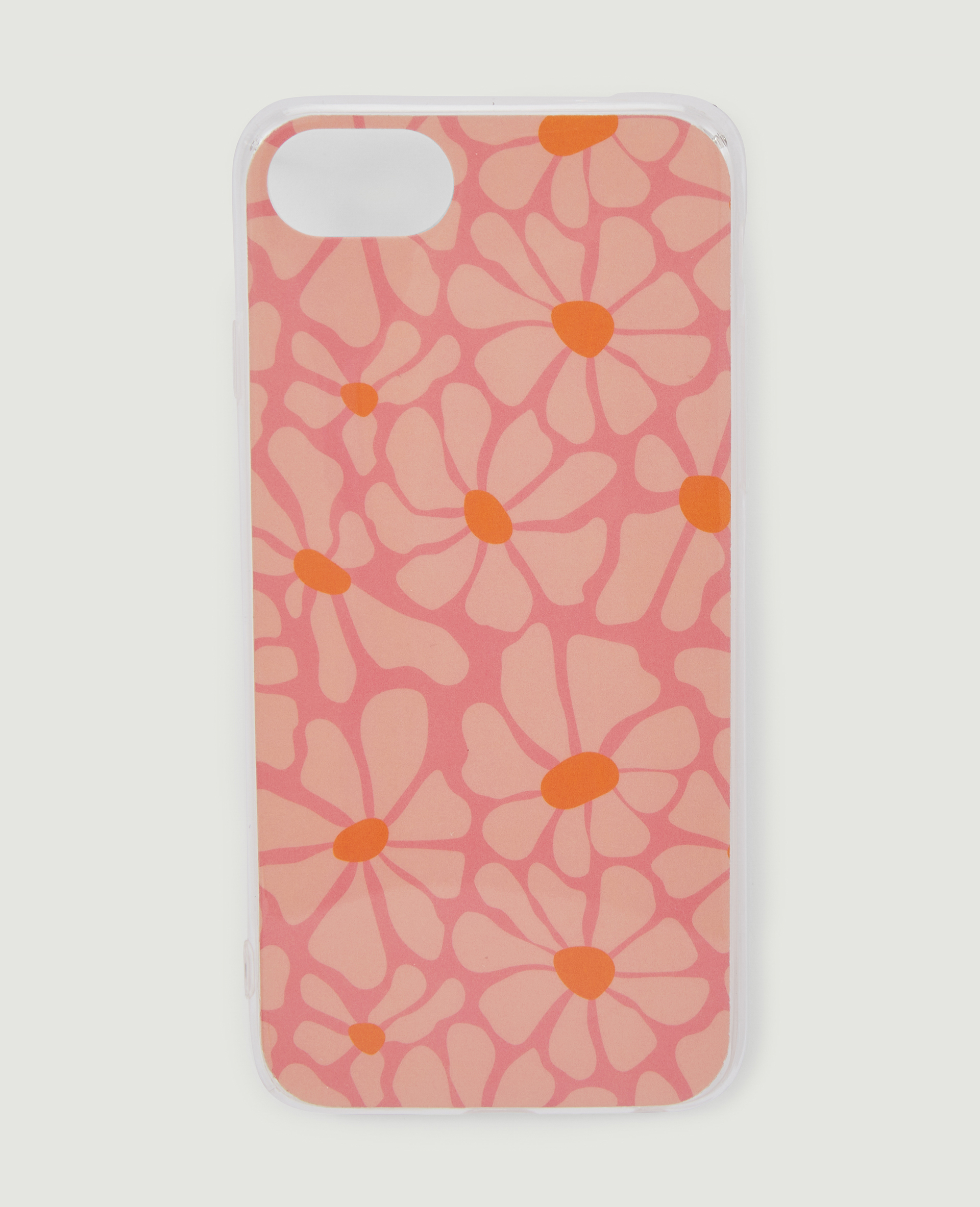 Coque iPhone Fleurs rose clair - Pimkie