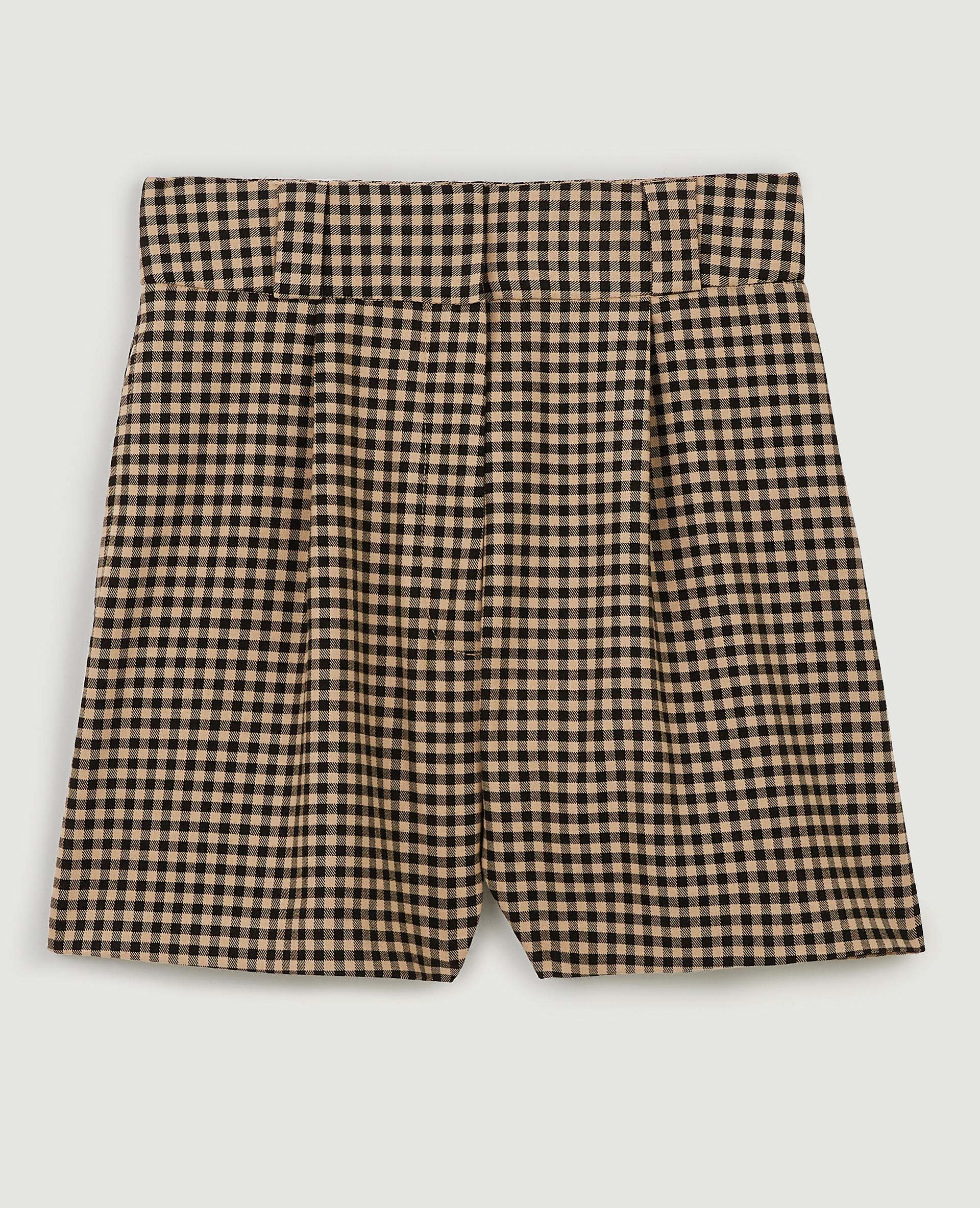 Short taille haute beige - Pimkie