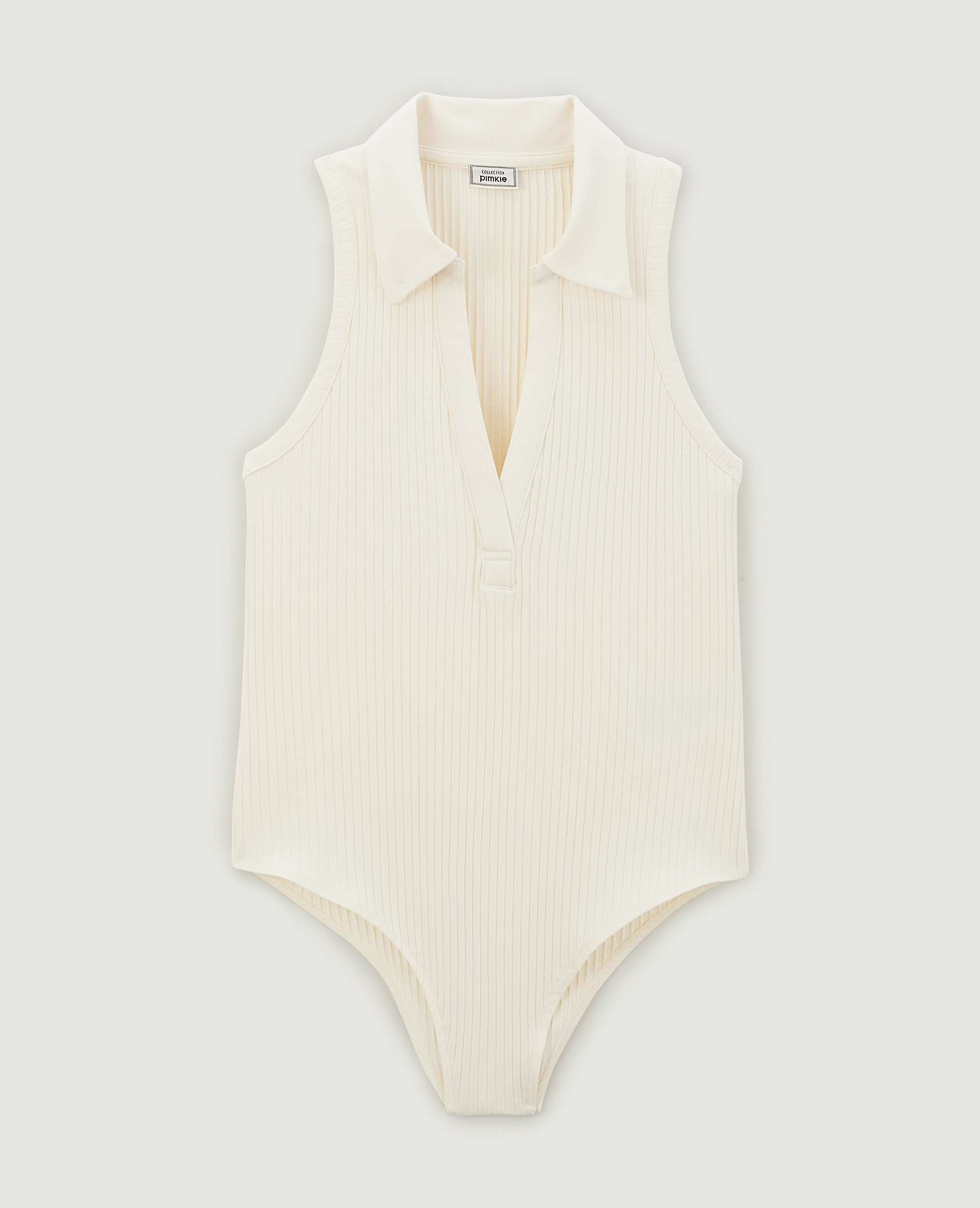 Body col polo écru - Pimkie