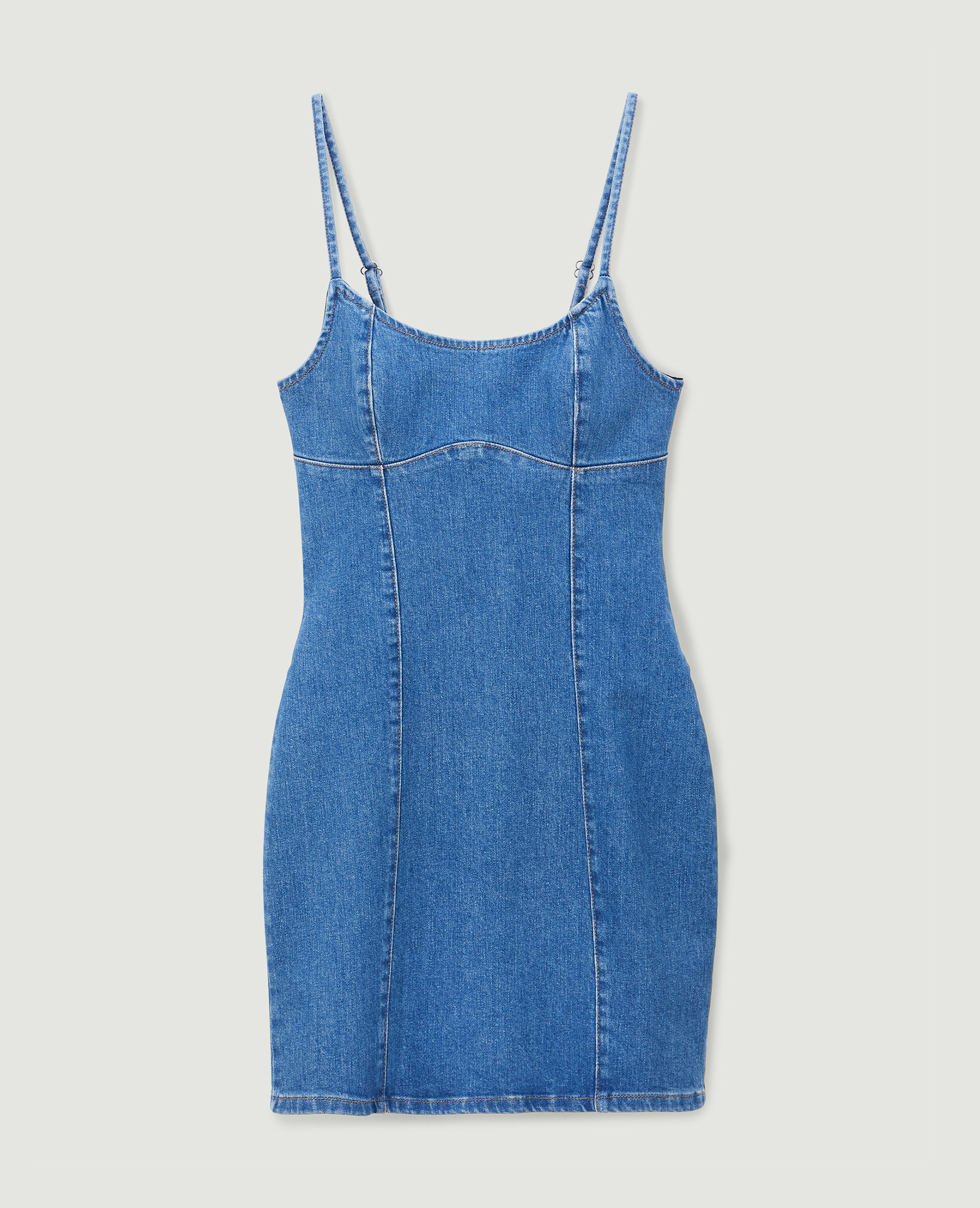 Robe courte en jean bleu - Pimkie