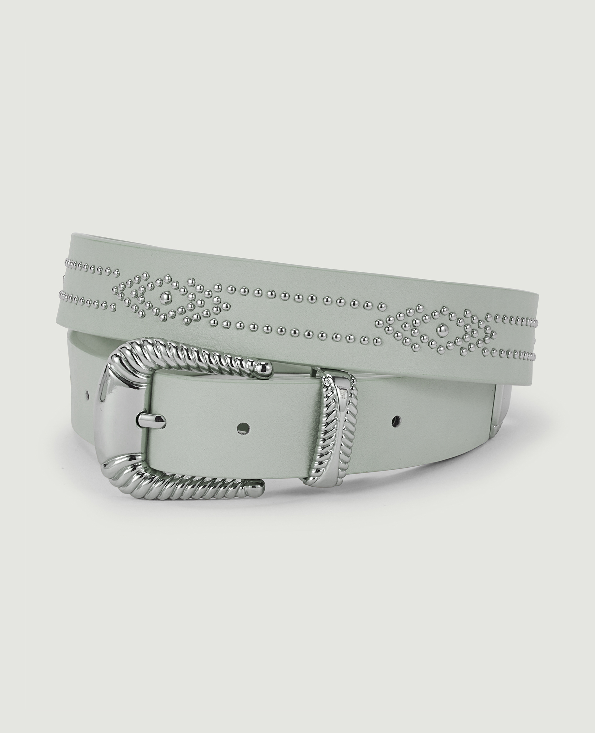 Ceinture cloutée blanc - Pimkie