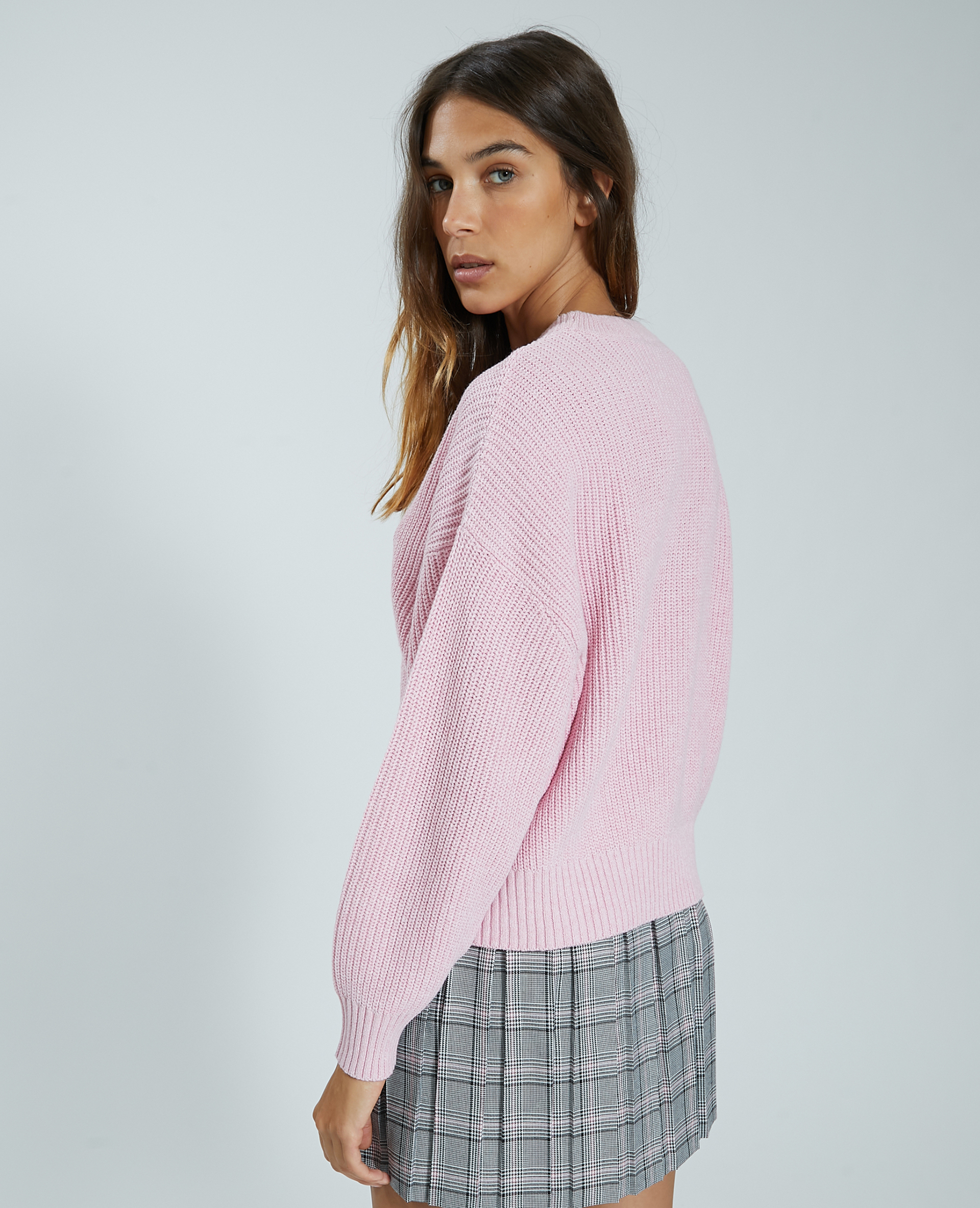 Pull maille rose - Pimkie