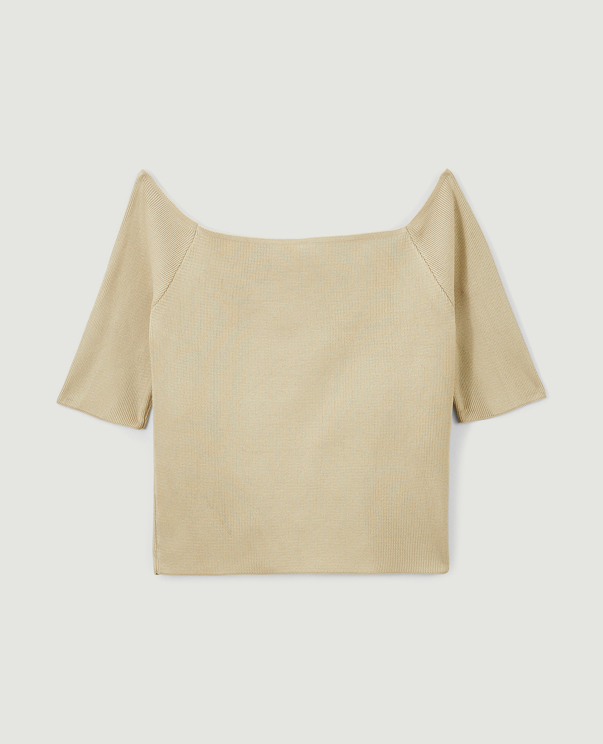 Top encolure Bardot sable - Pimkie