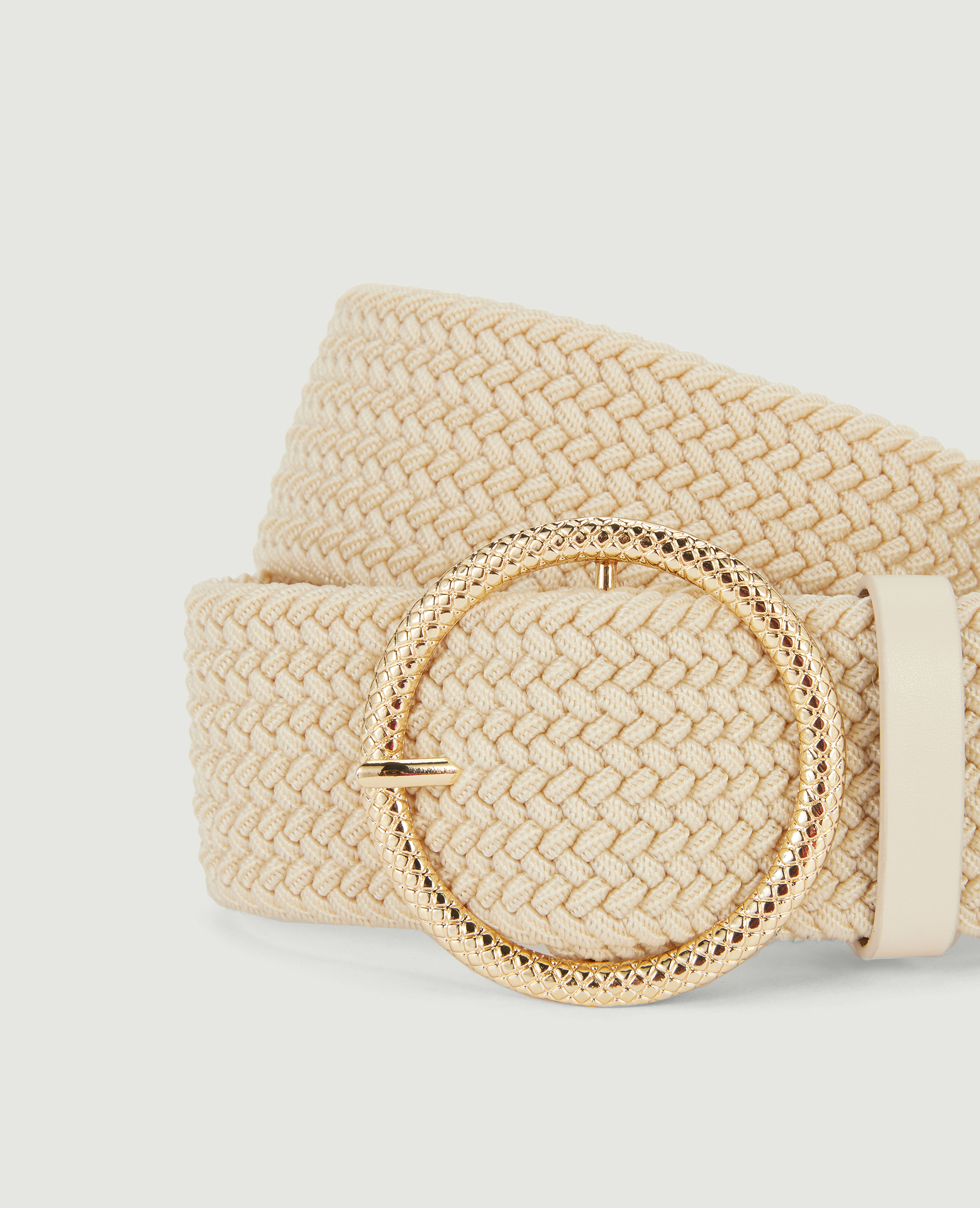 Ceinture en paille beige - Pimkie