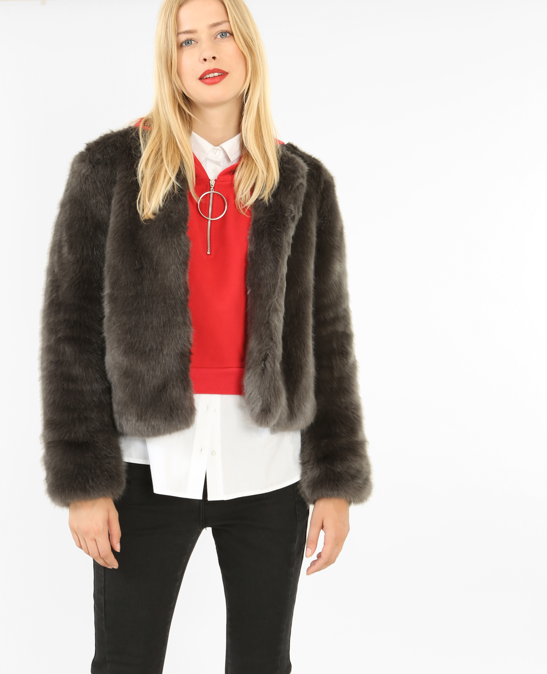 Veste moumoute pimkie top