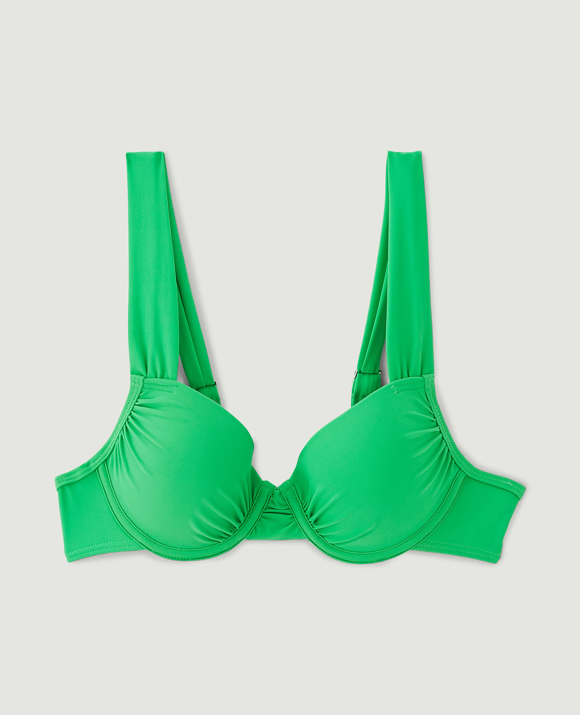 Haut de maillot corbeille push up vert - Pimkie