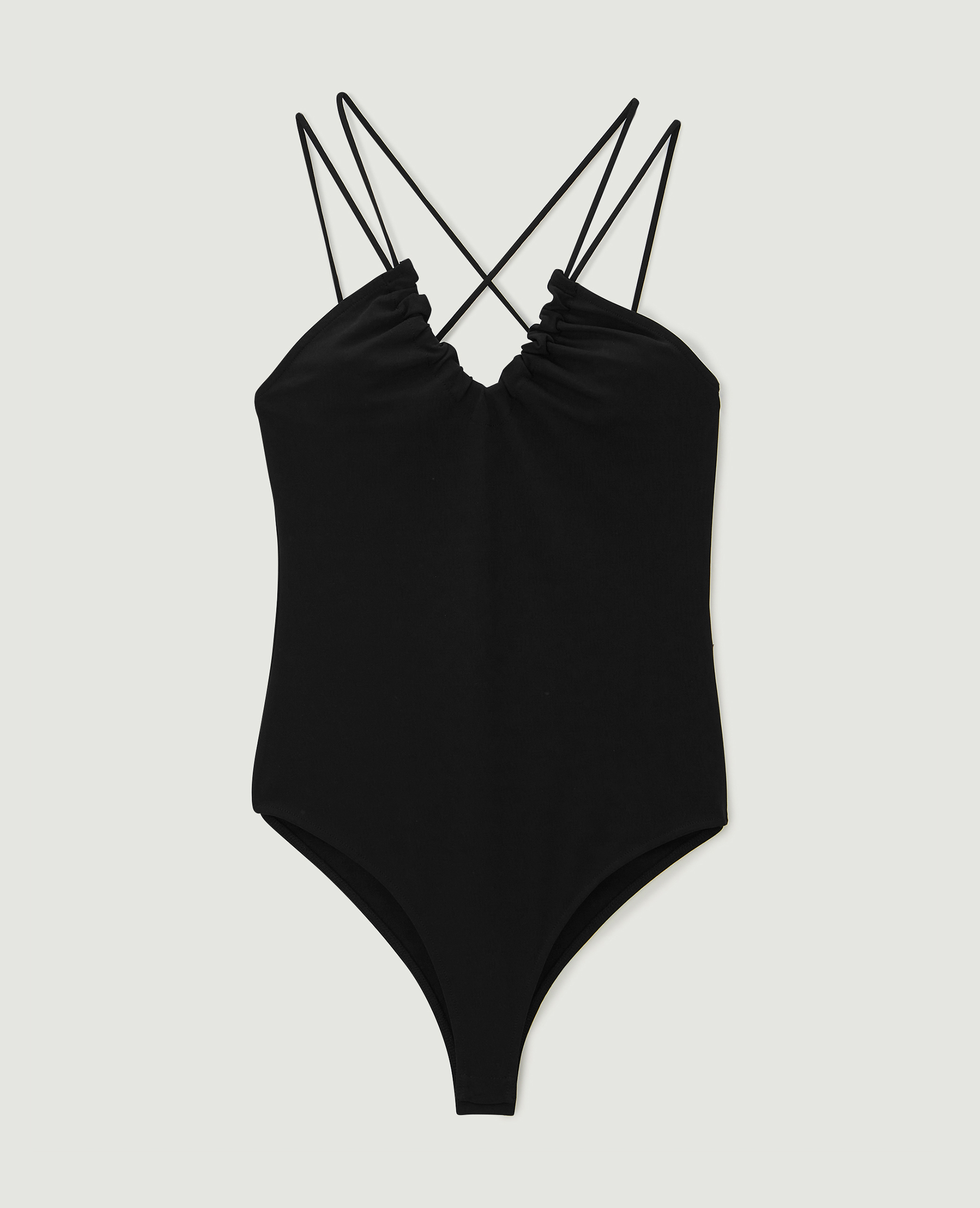 Body bretelles croisées noir - Pimkie