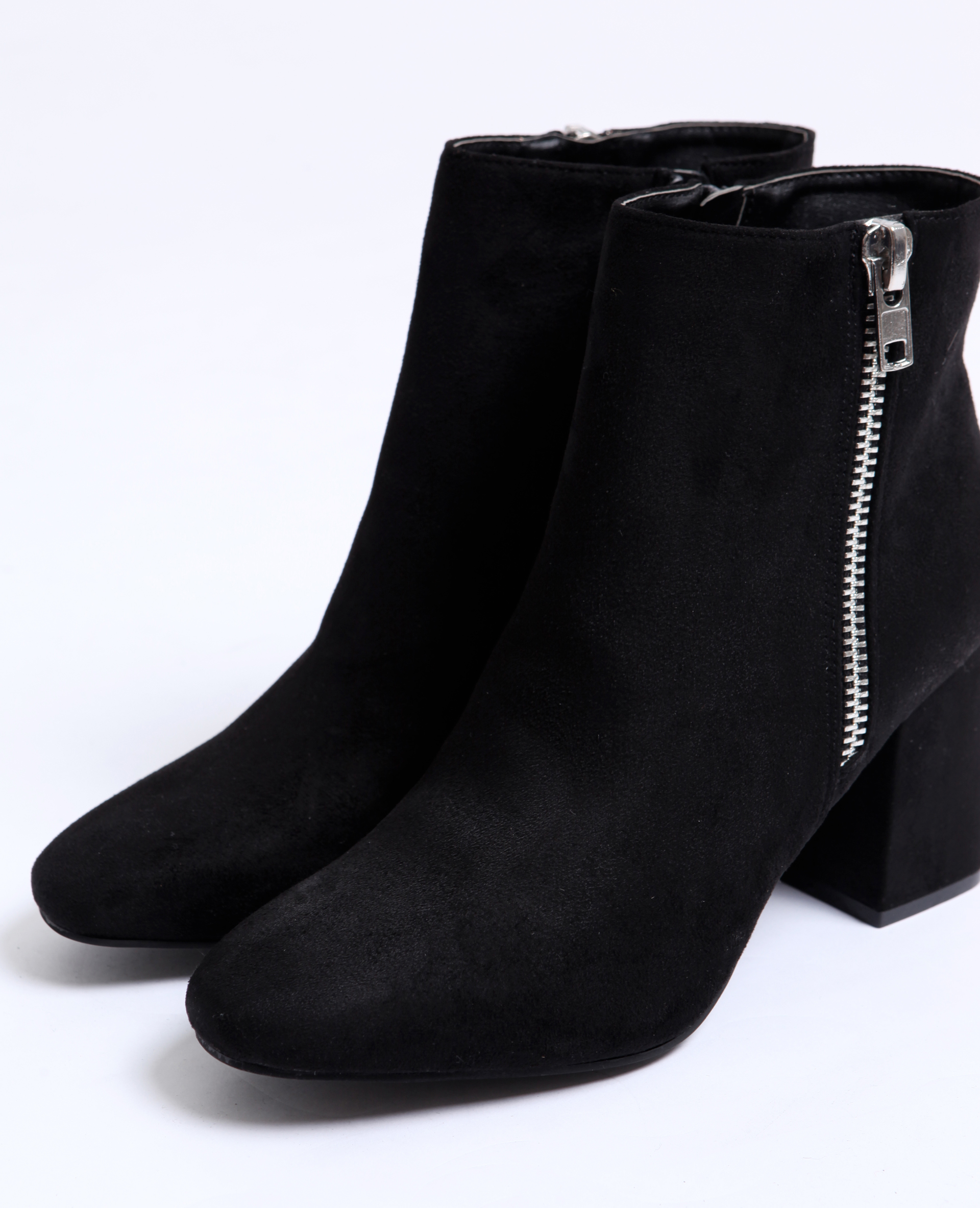 Bottines suédine noir - Pimkie