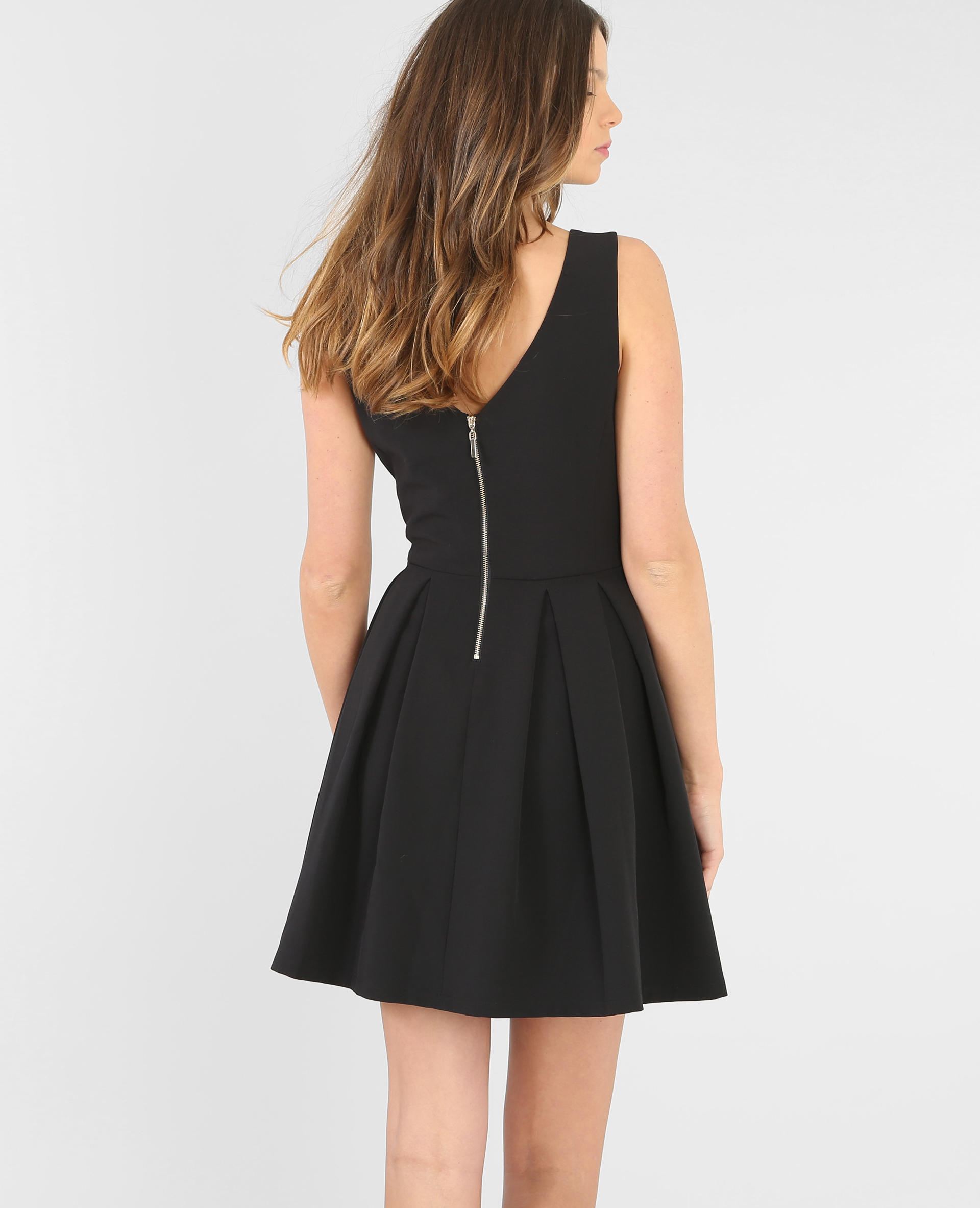 Robe Decollete V Noir 780547899a08 Pimkie