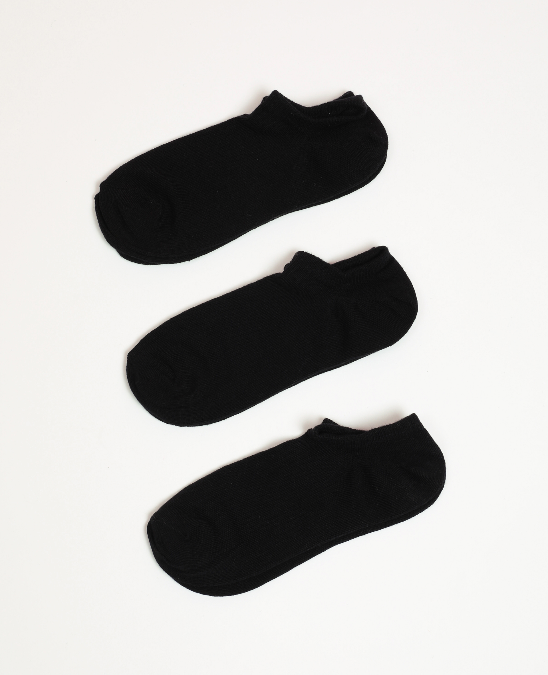 Lot de chaussettes basses noir - Pimkie