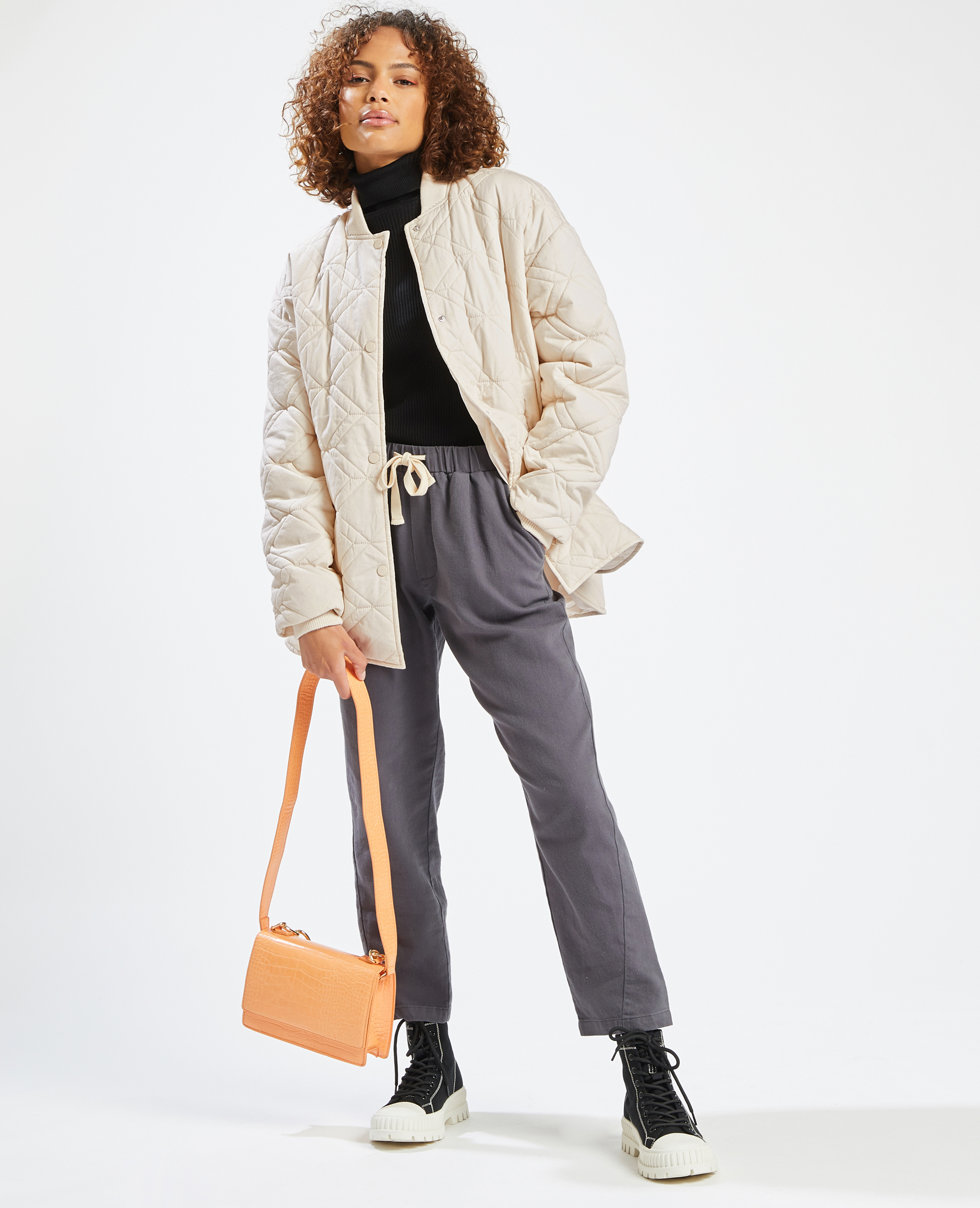 Veste matelassée outlet coton femme