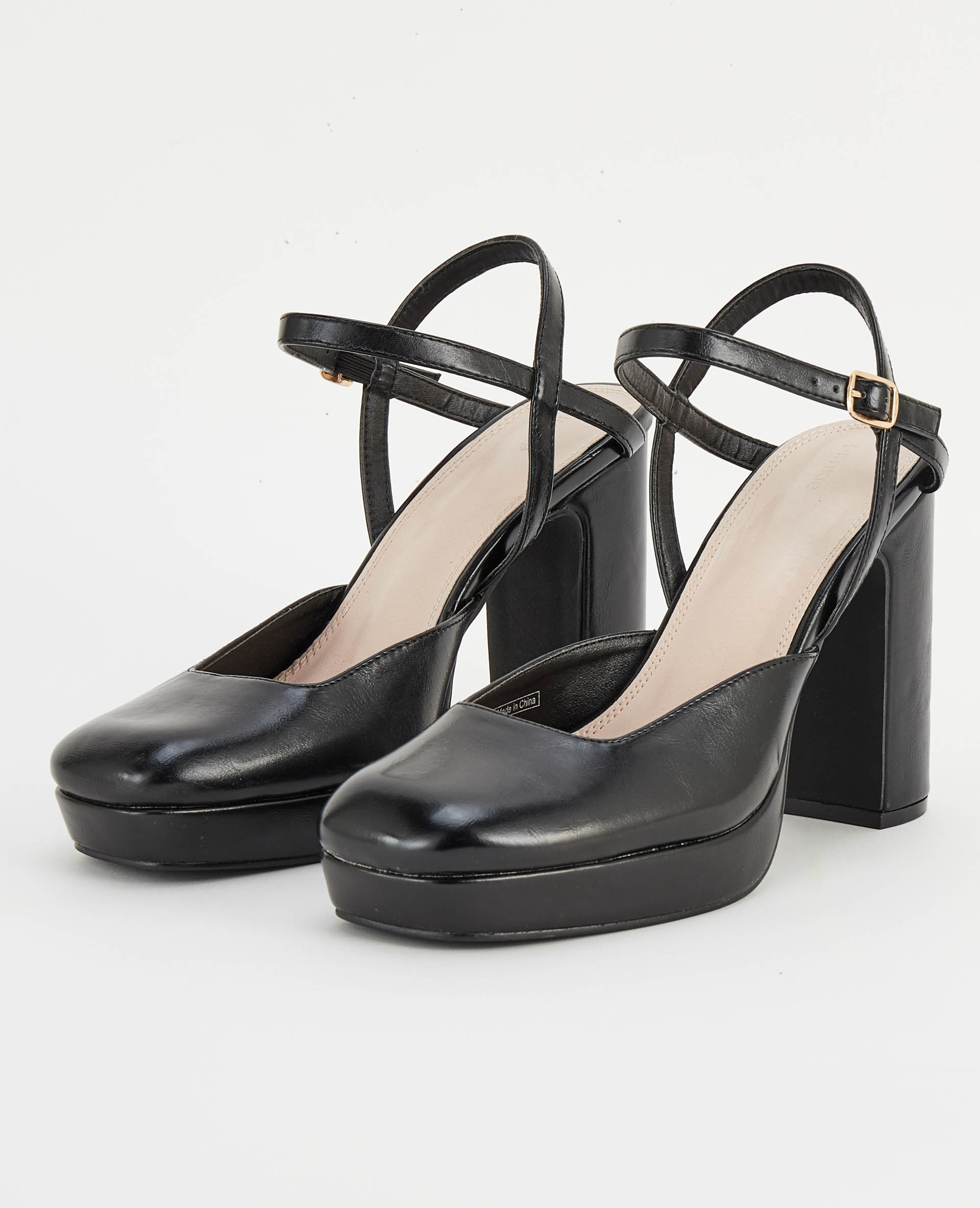 Sandales babies plateforme noir - Pimkie