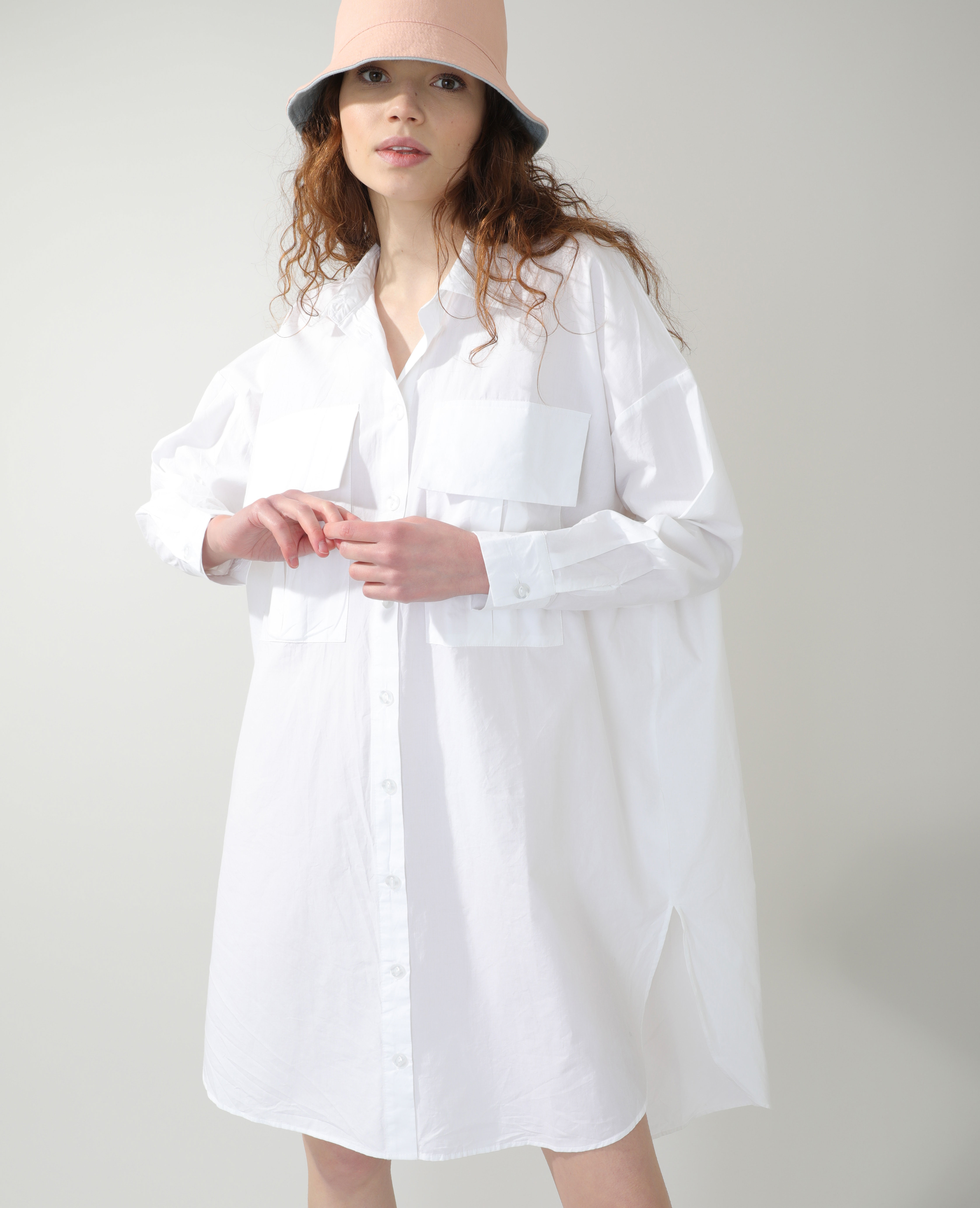 Chemise sales oversize blanche