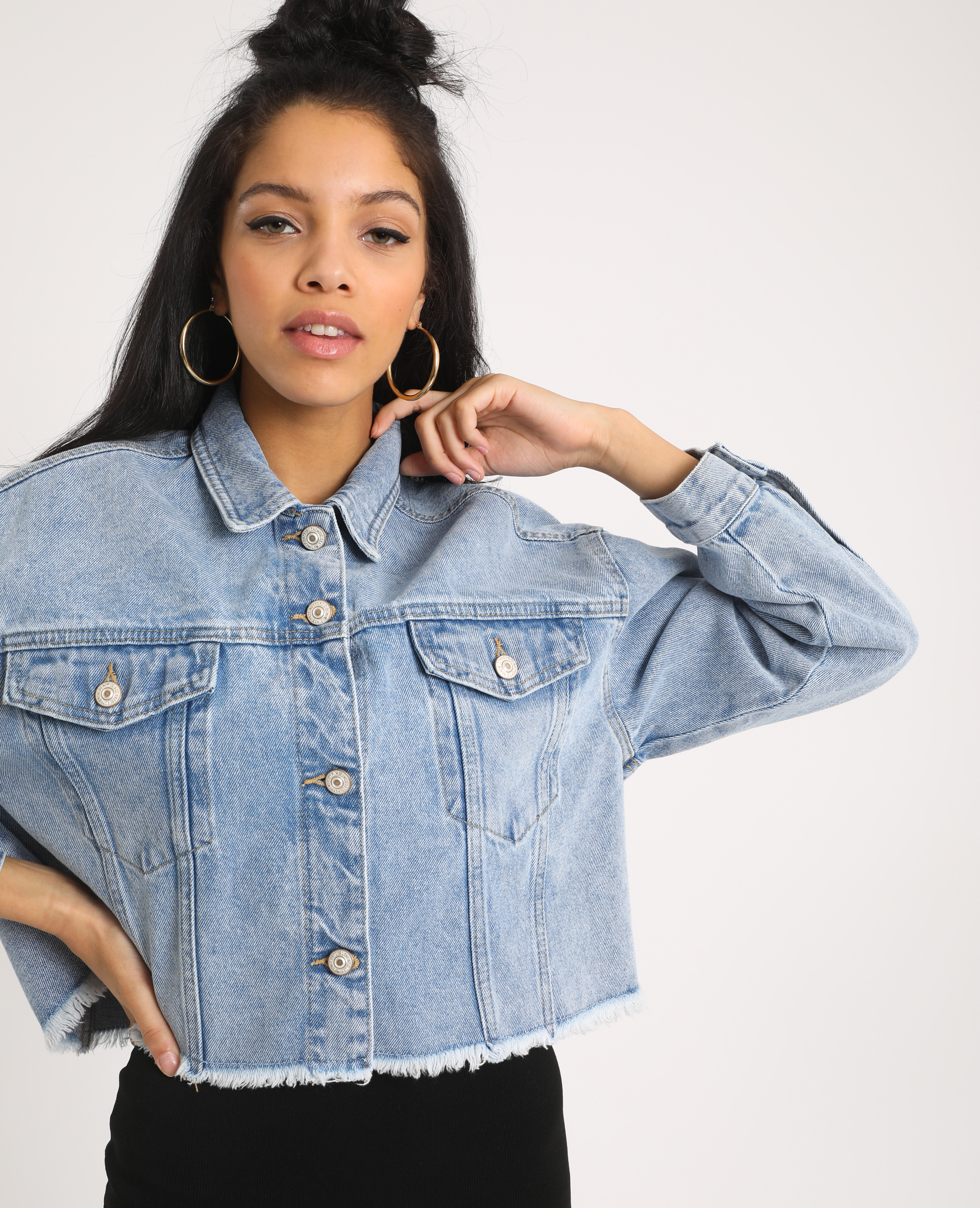 Veste jean sales femme pimkie
