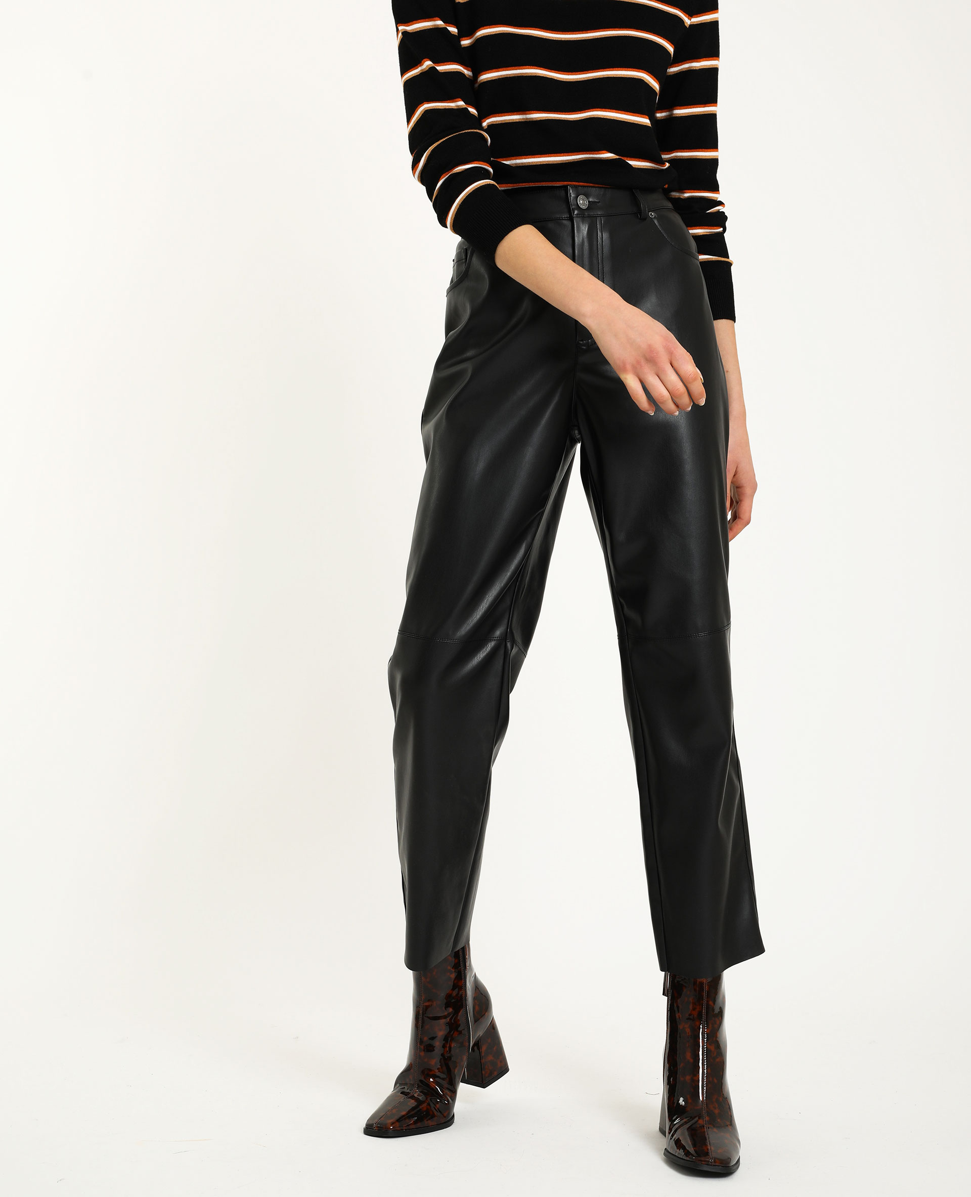 Pantalon simili cuir Pimkie