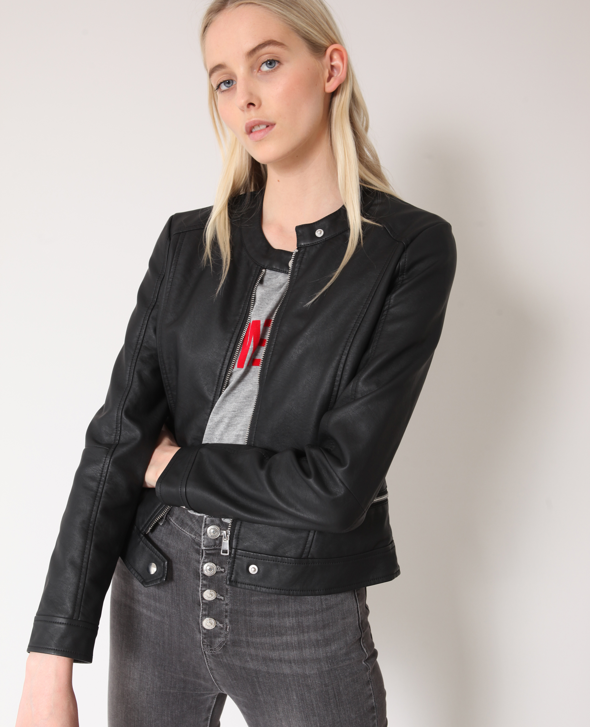 Pimkie veste cuir shop