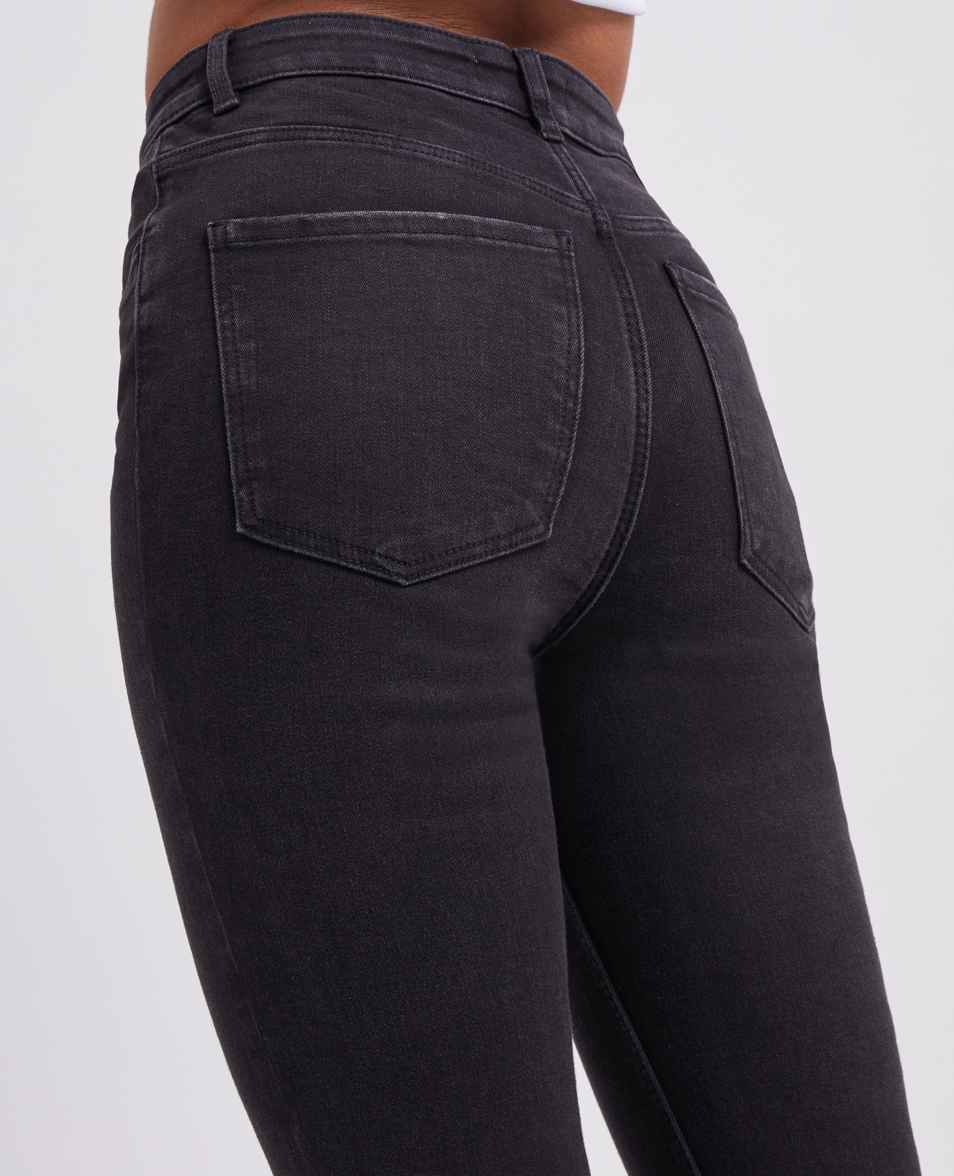 Jean skinny taille haute noir - Pimkie