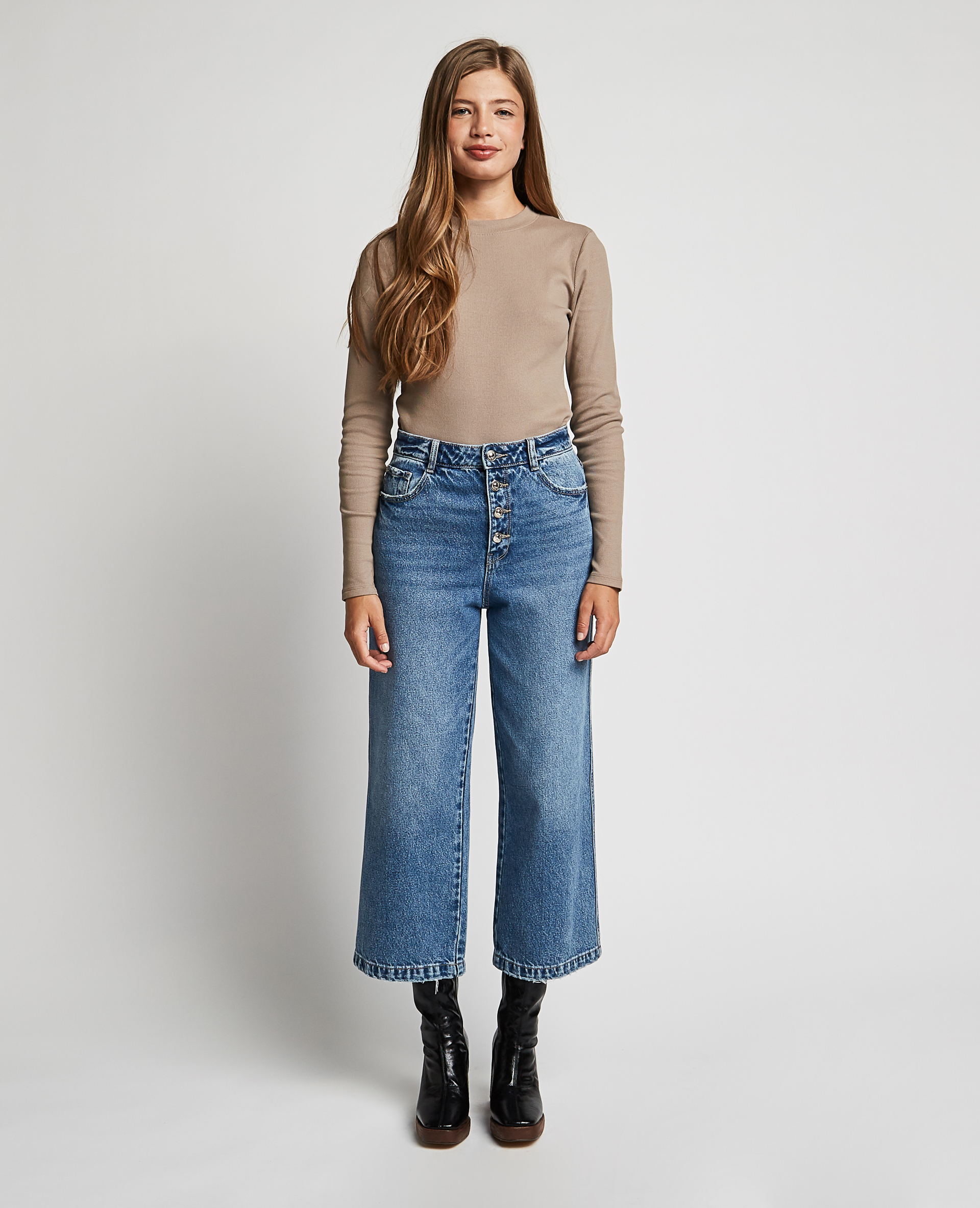 Jean culotte bleu - Pimkie