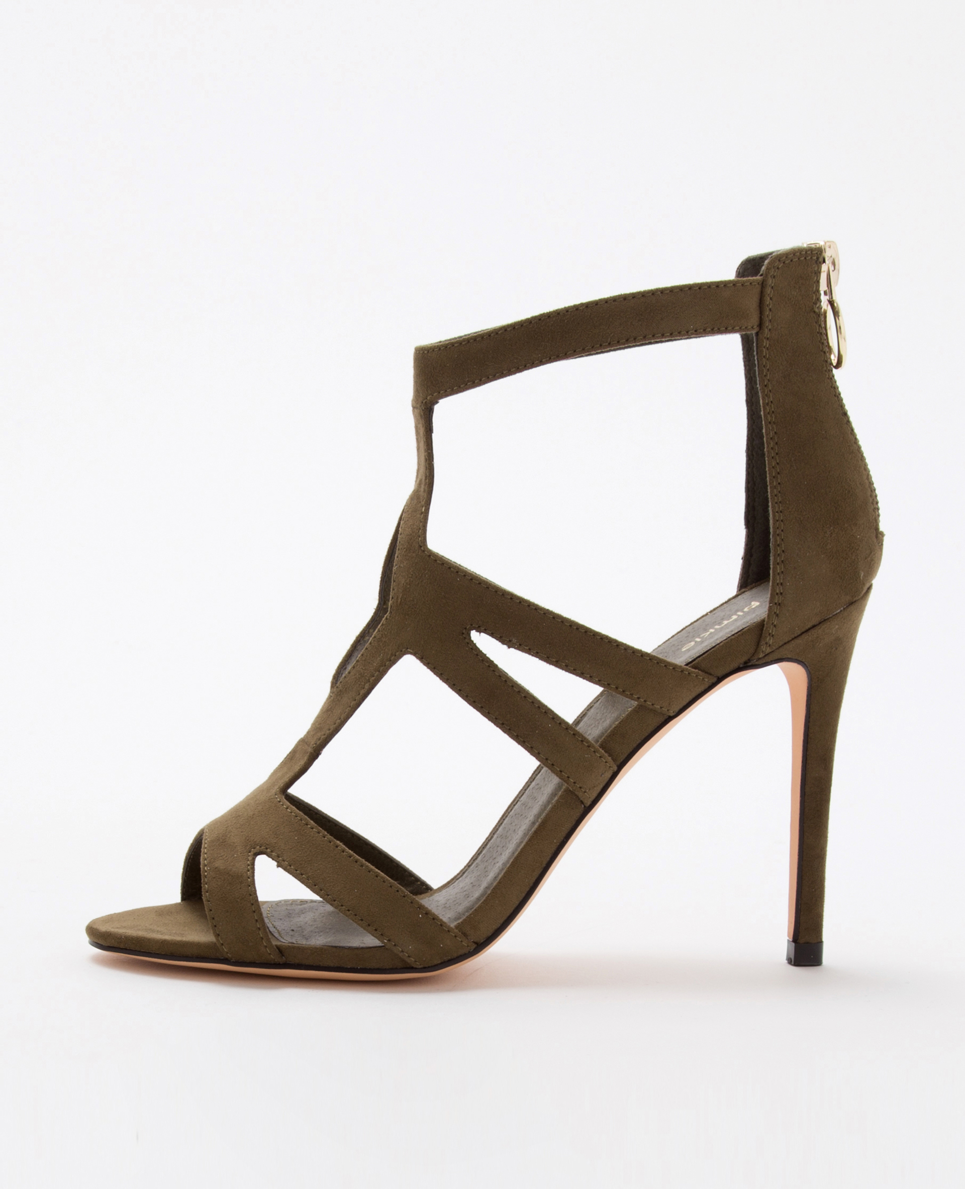 sandales femme vertes
