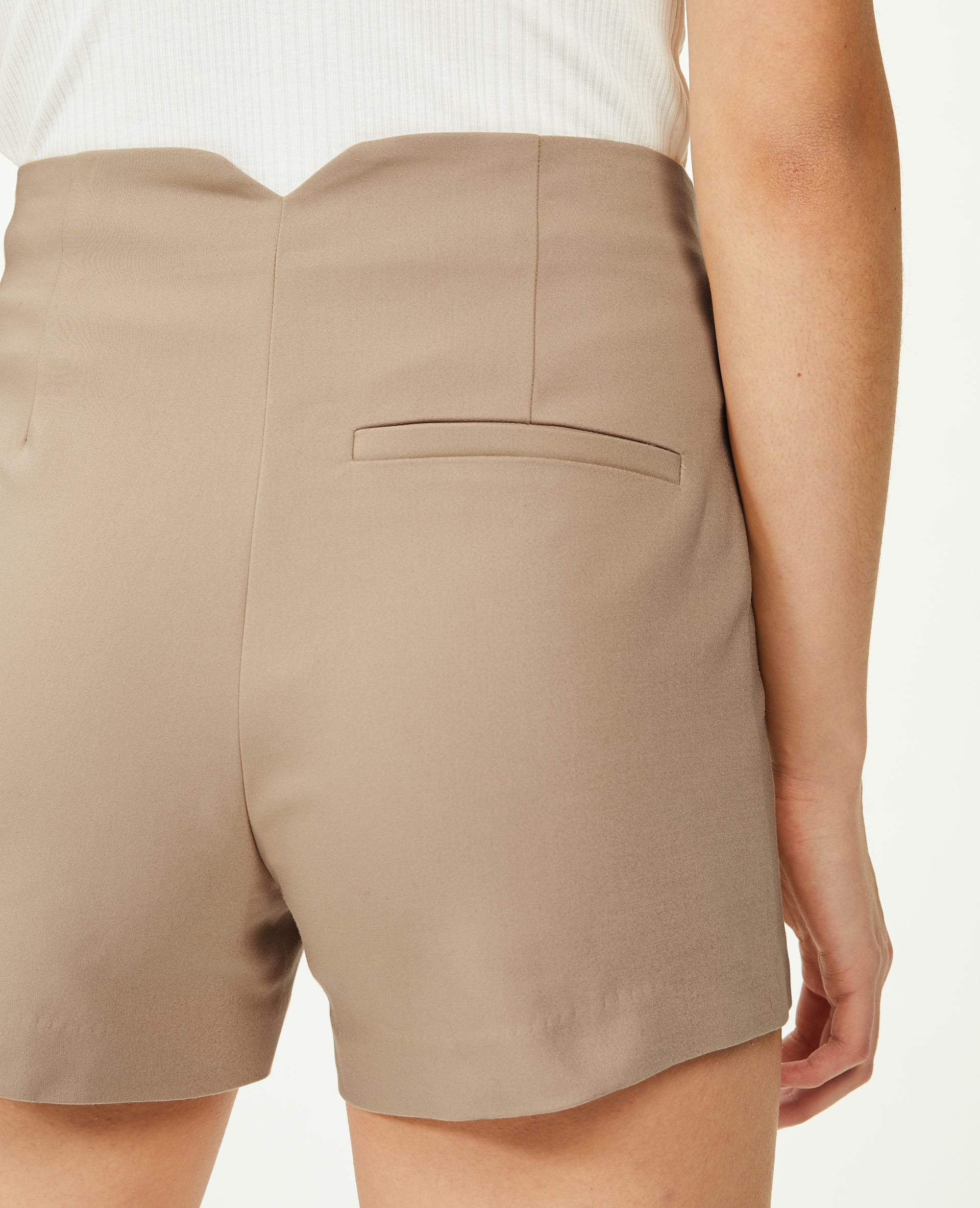 Short city taille haute blanc - Pimkie