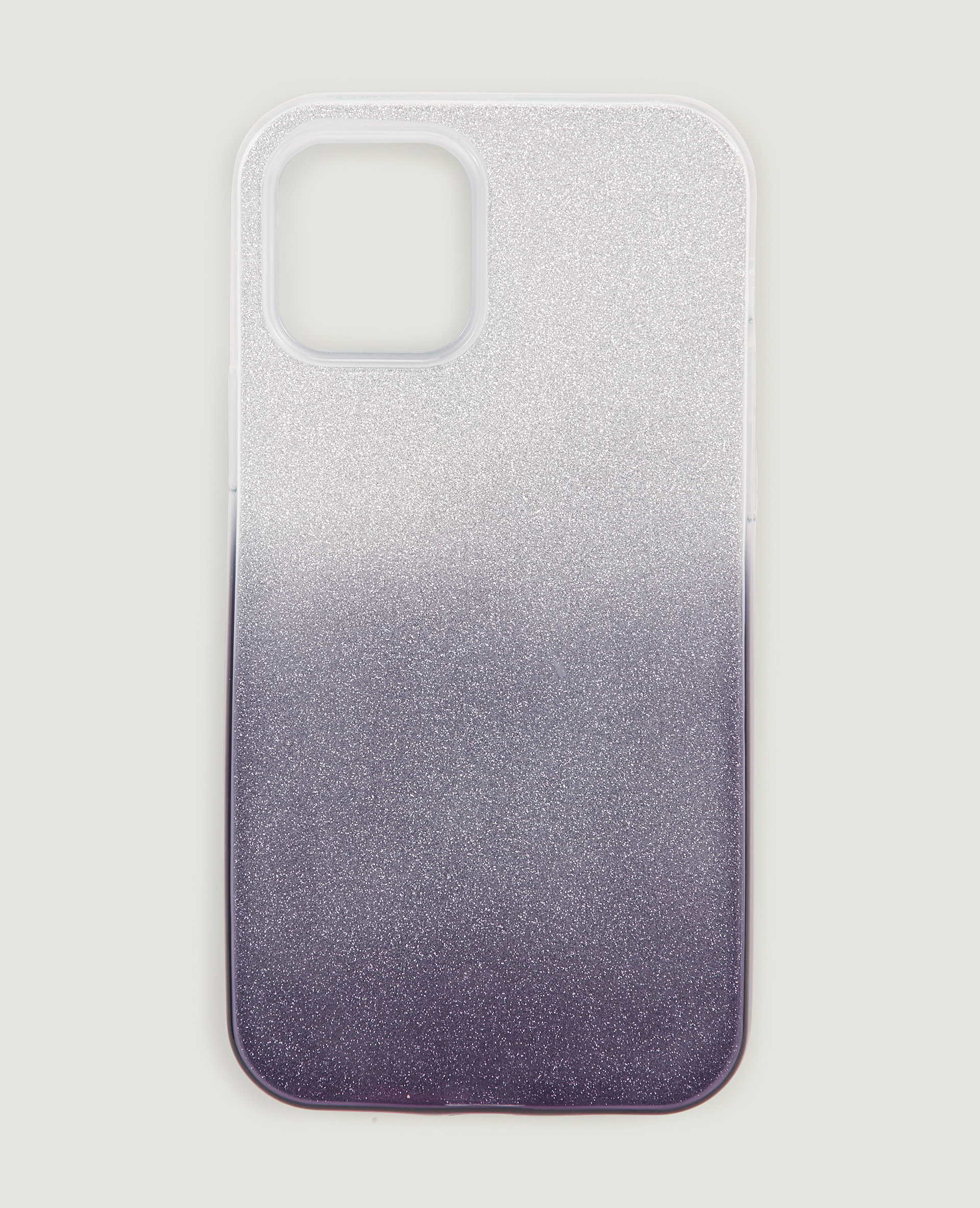 Coque de téléphone dégradé pailleté noir - Pimkie
