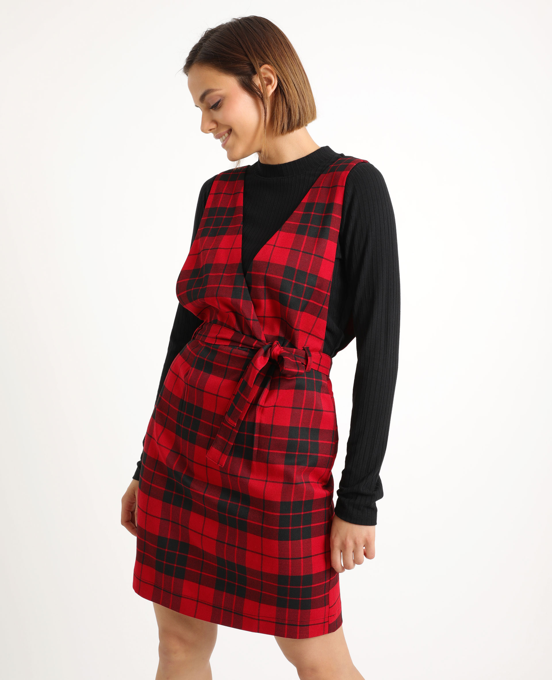Robe sale chasuble rouge