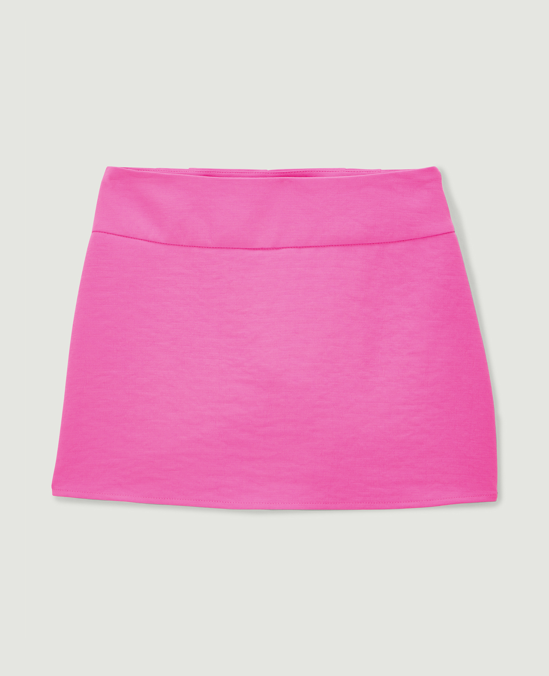 Jupe-short en tissu fluide rose - Pimkie