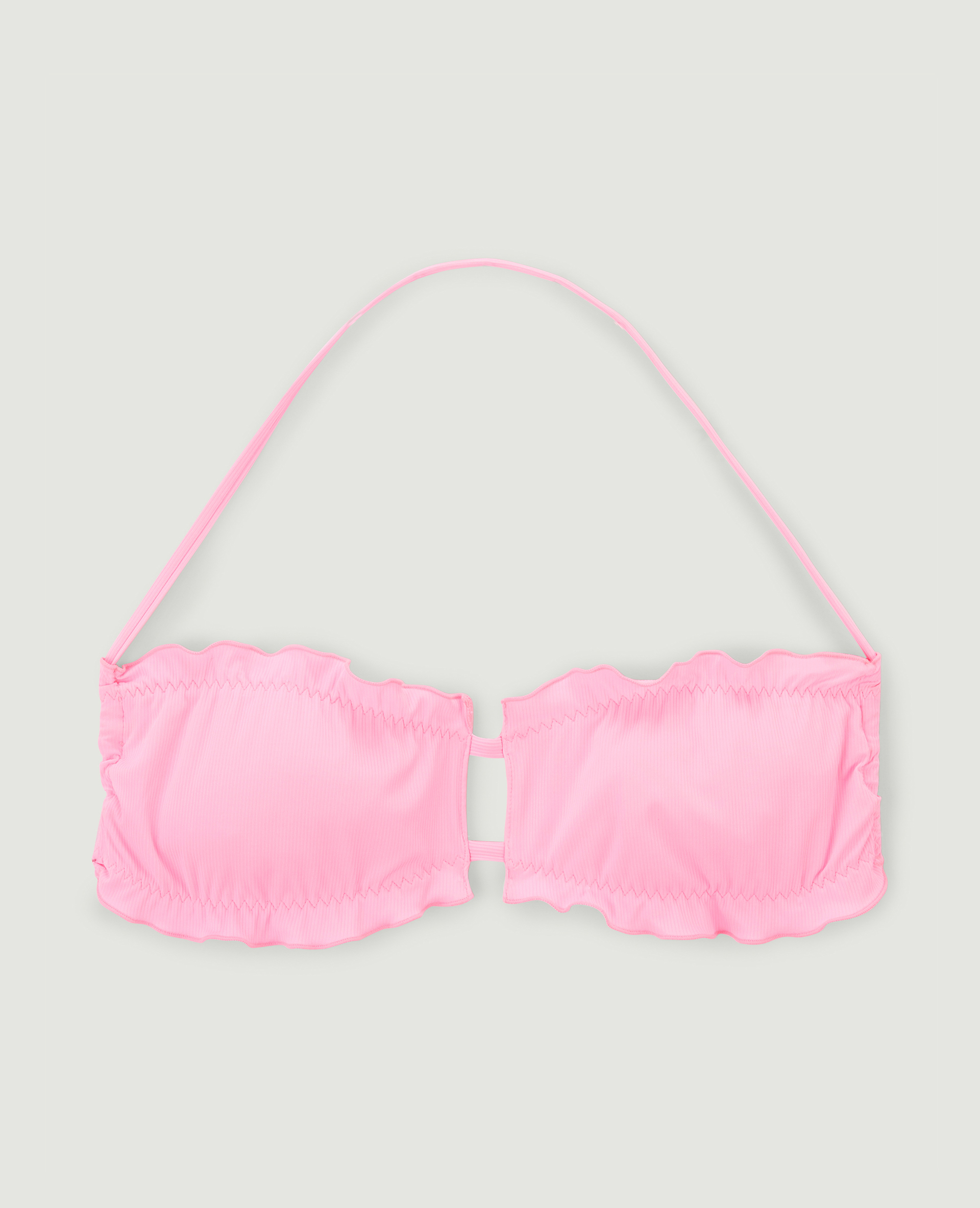 Haut de maillot de bain bandeau rose - Pimkie