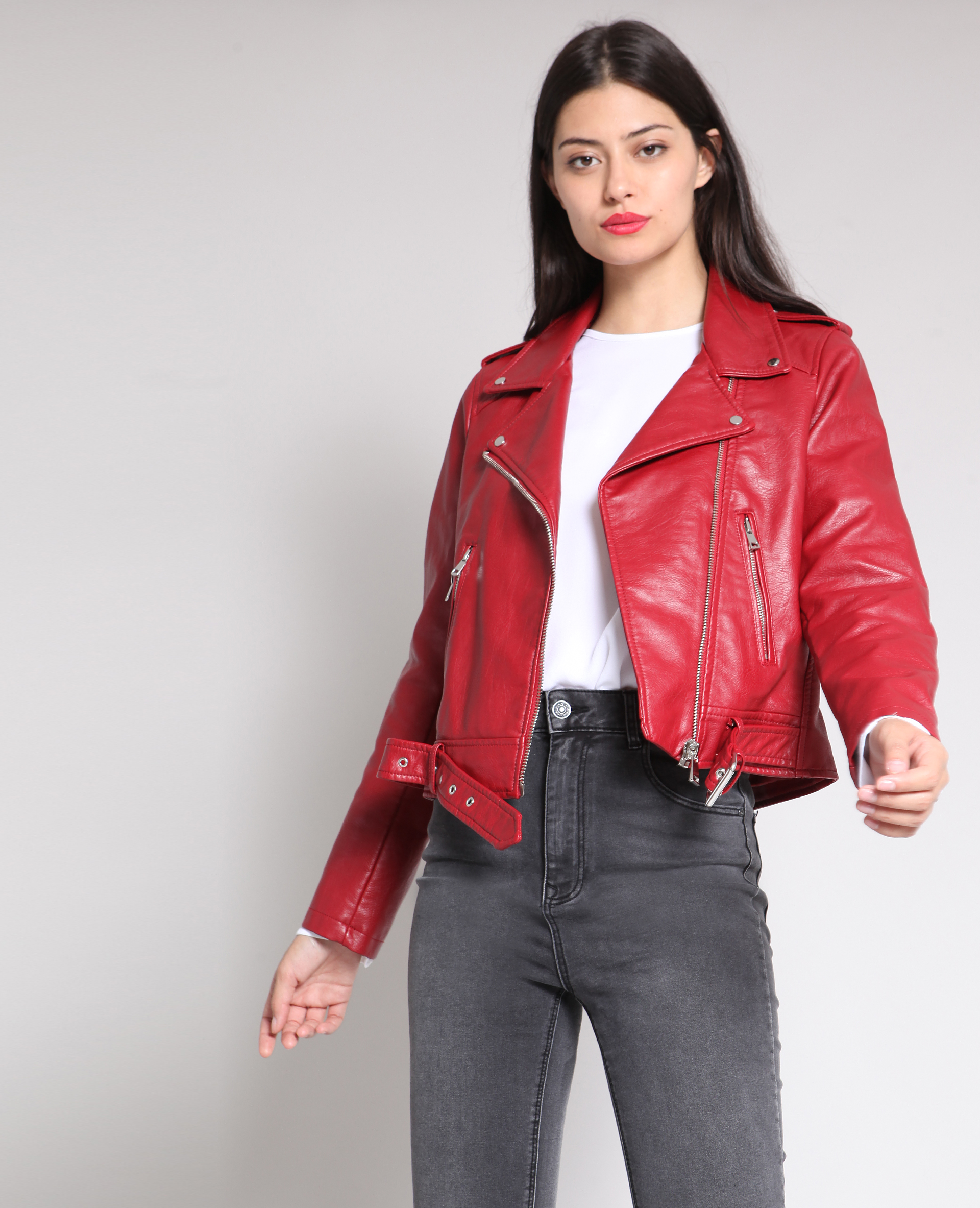 Pimkie veste rouge clearance