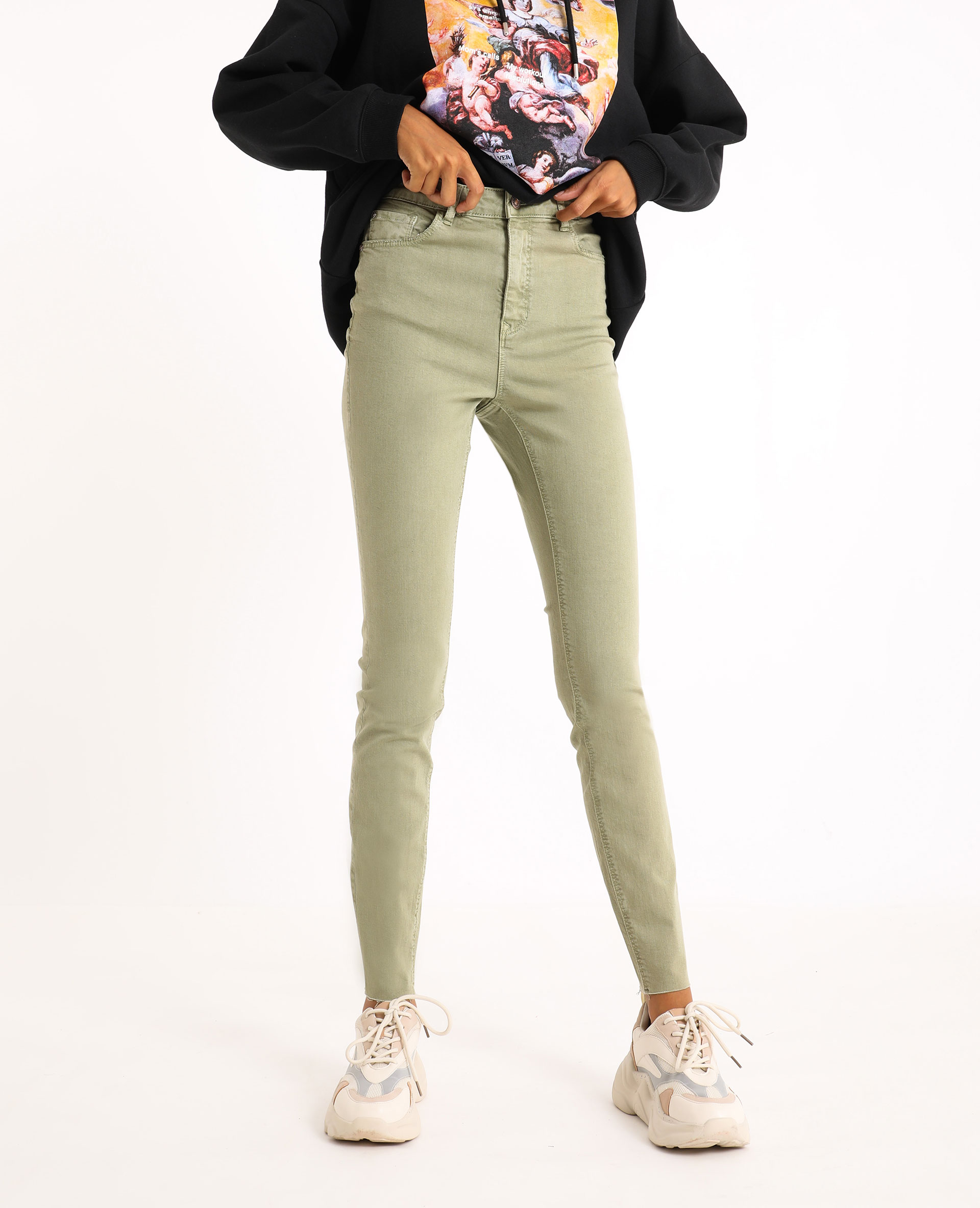 Jean clearance skinny kaki