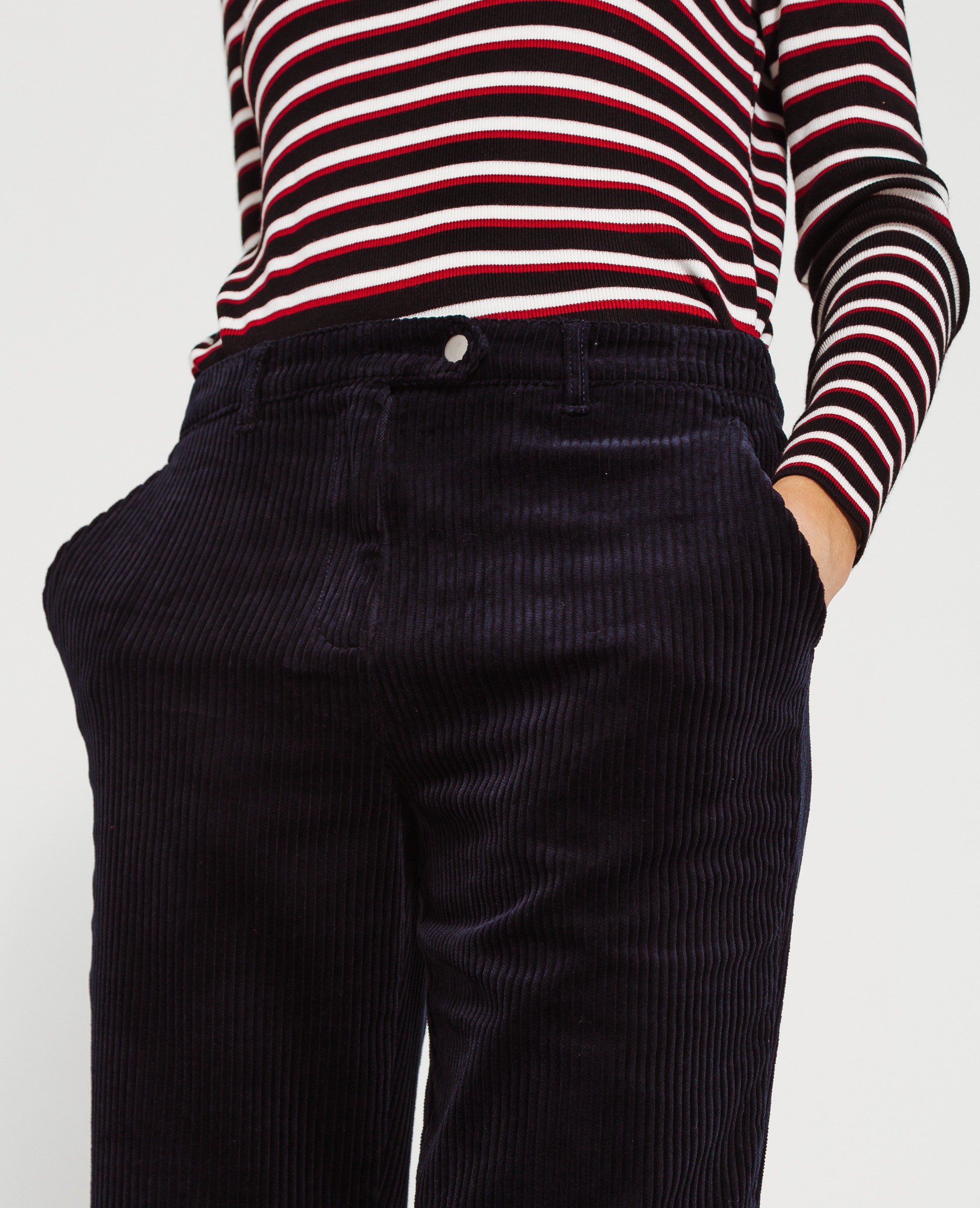 Pantalon femme velours grosses cotes