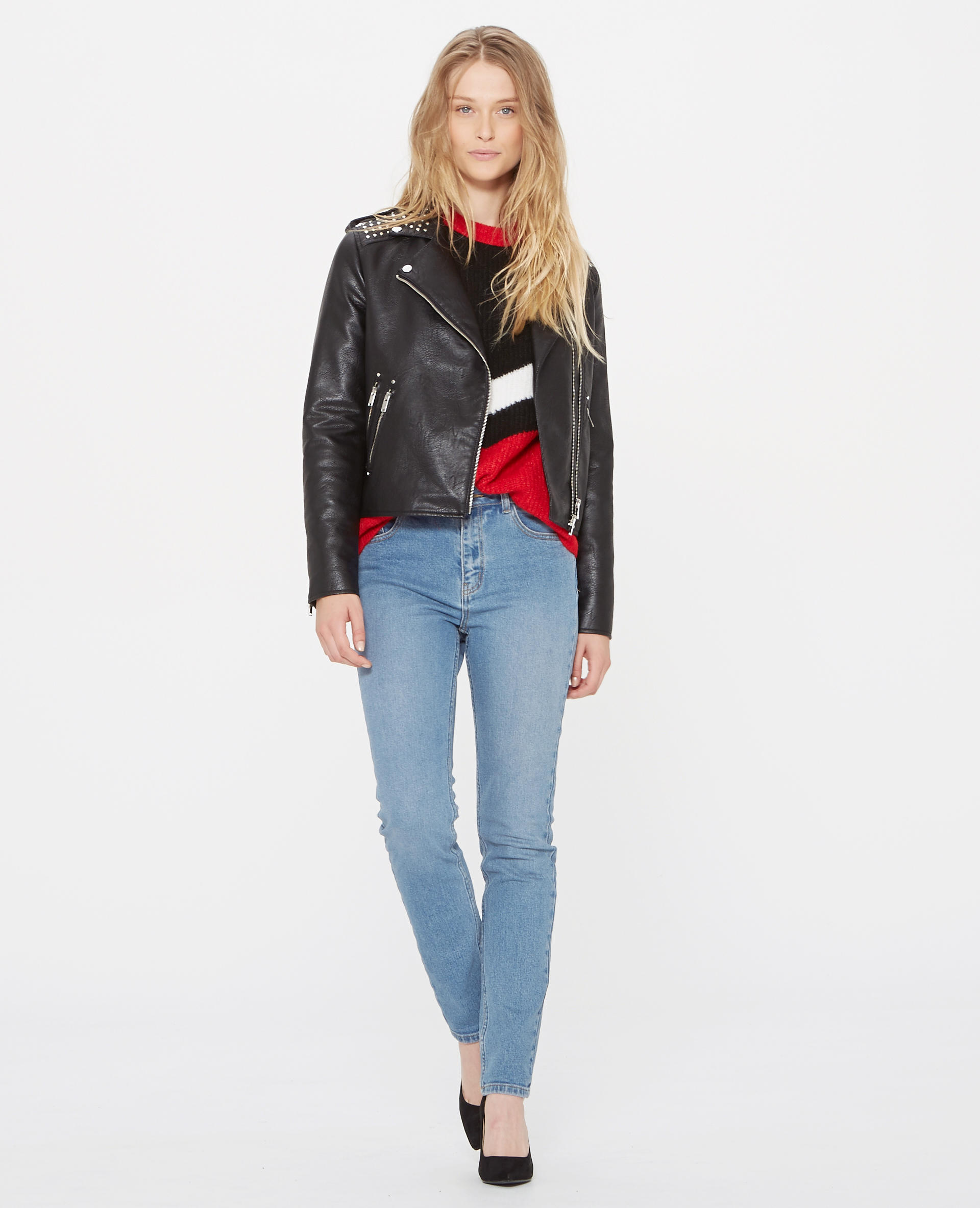 Pull oversized noir - Pimkie