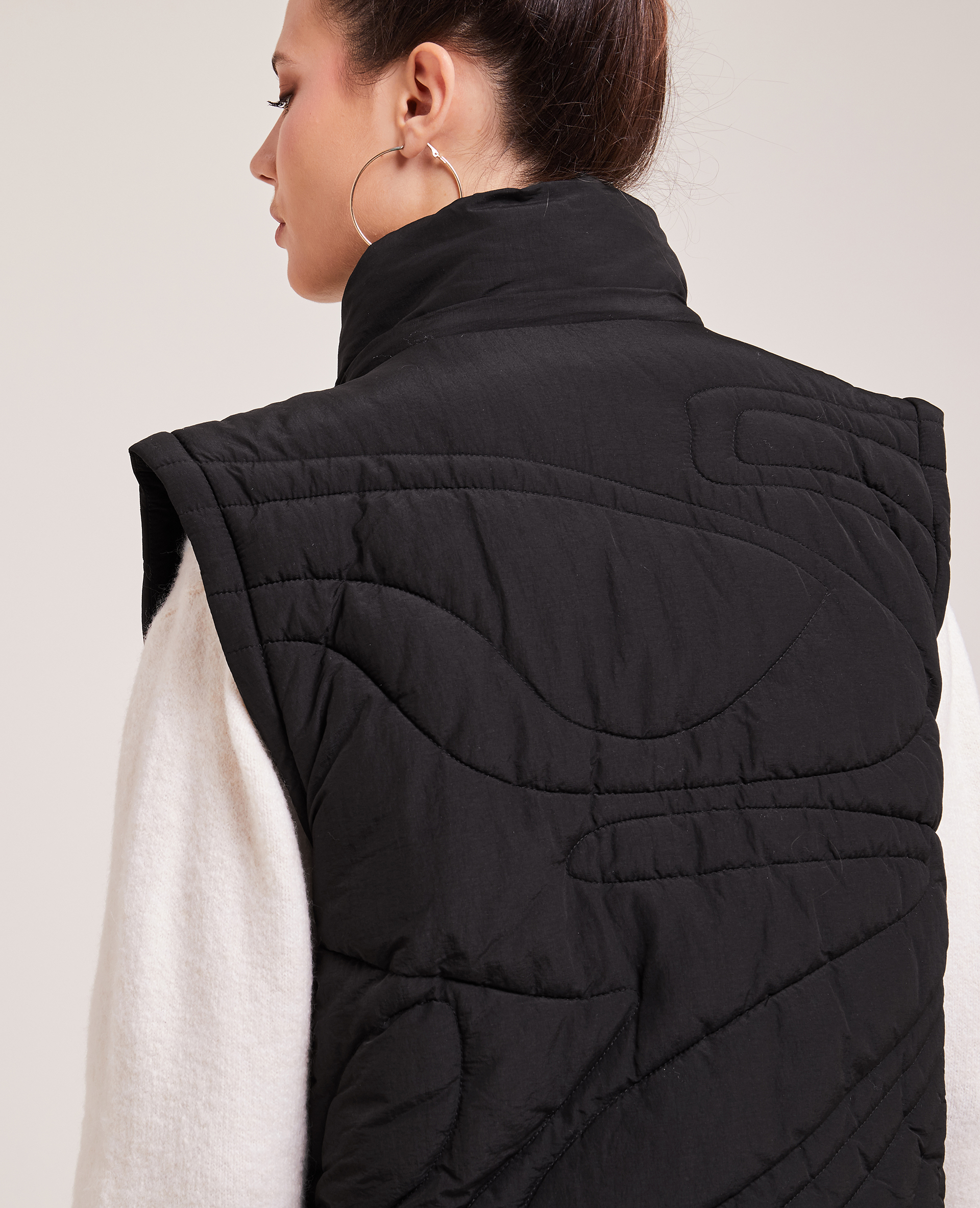 Doudoune matelassage wavy noir - Pimkie